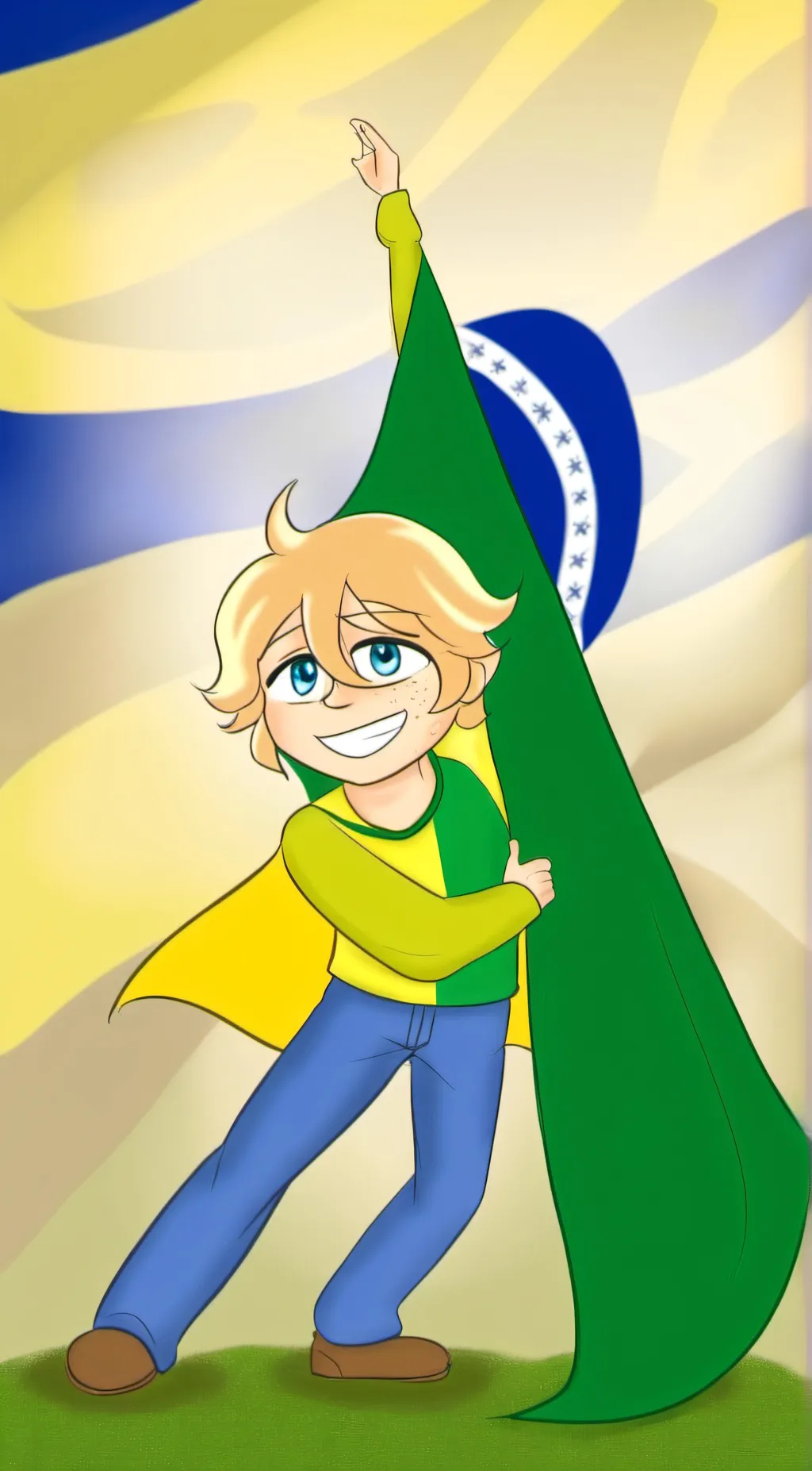 ai character: brazil omori background