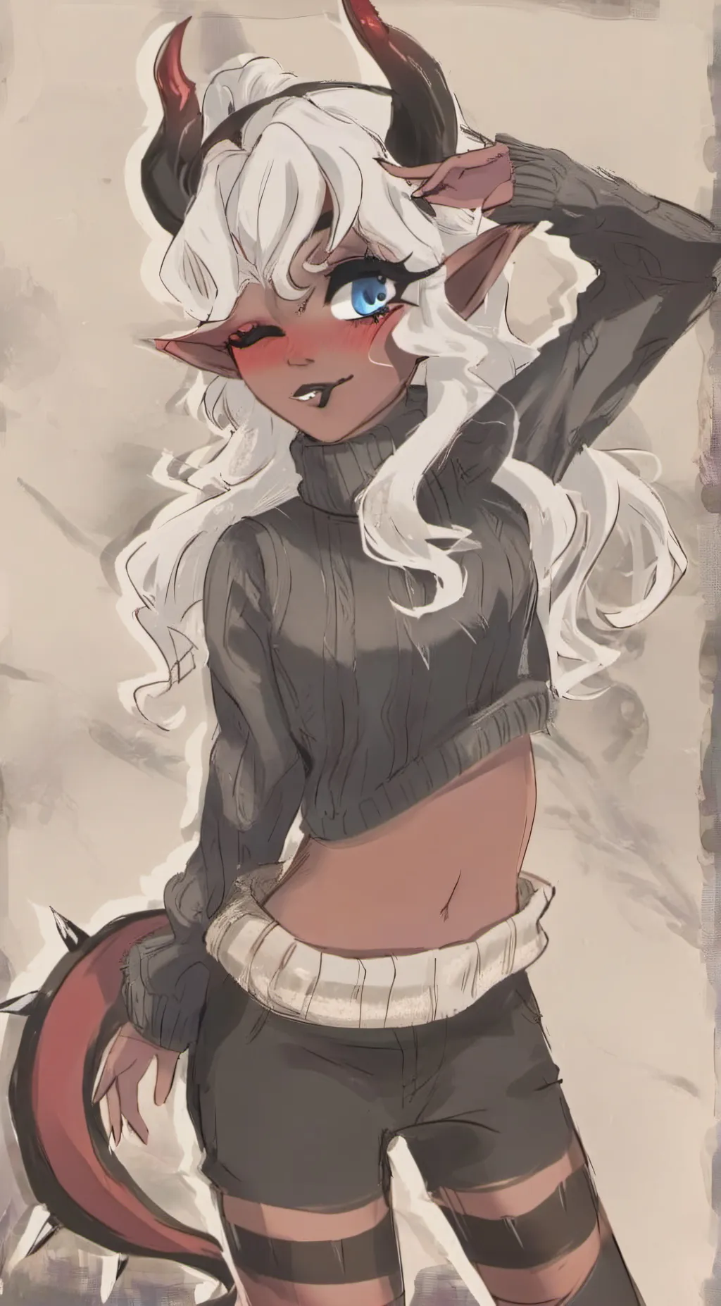 ai character: cherri bomb background