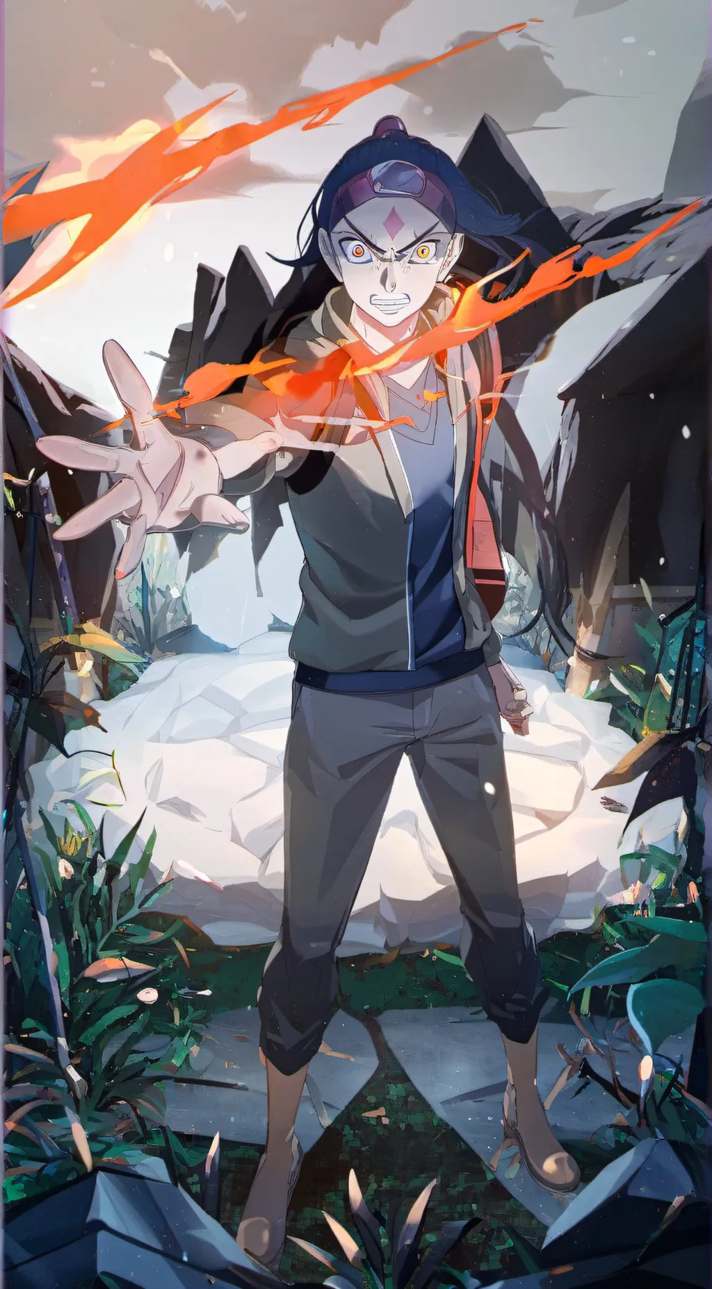 ai character: Sam background