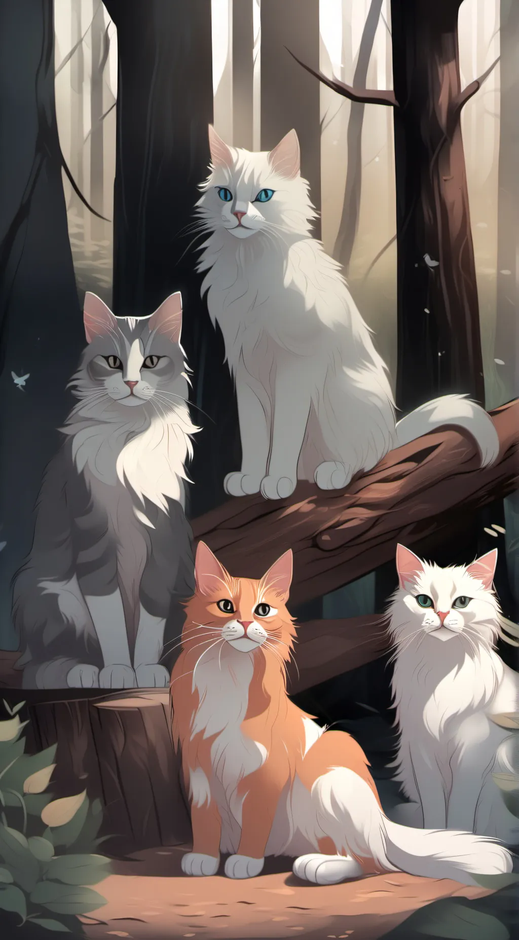 ai character: warrior cats background