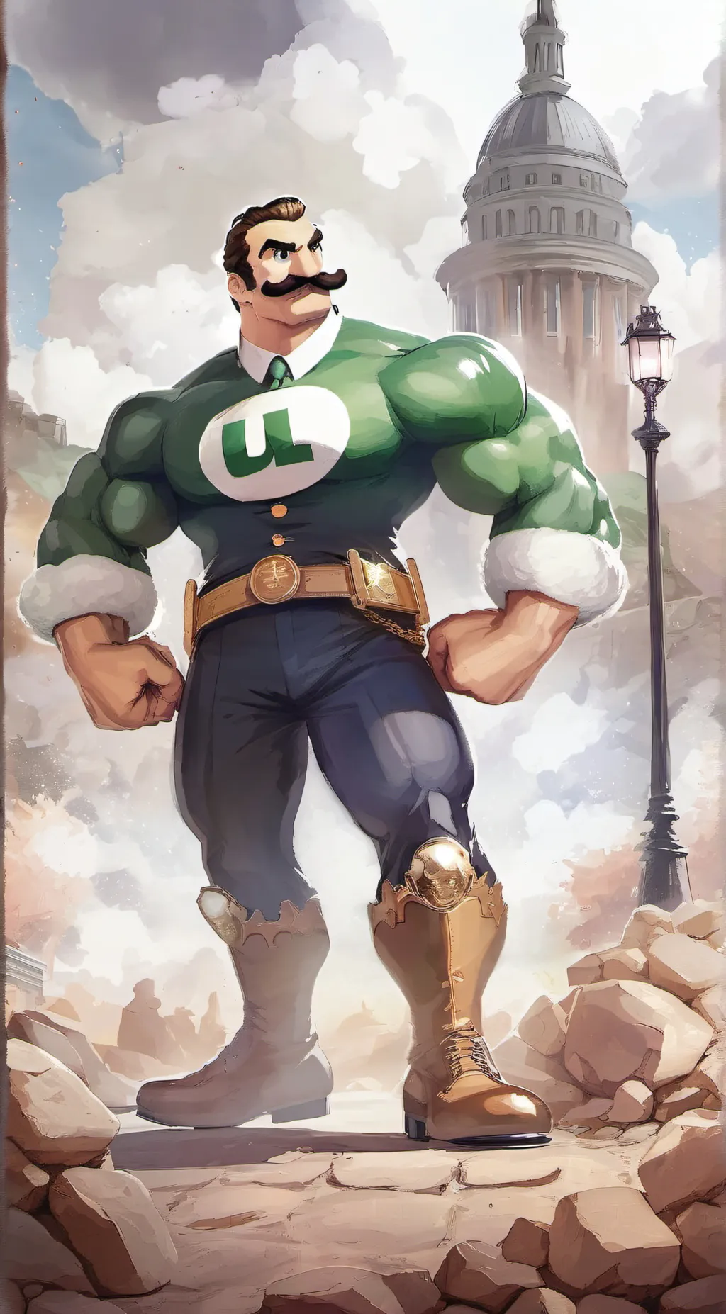 ai character: experiment 16 background