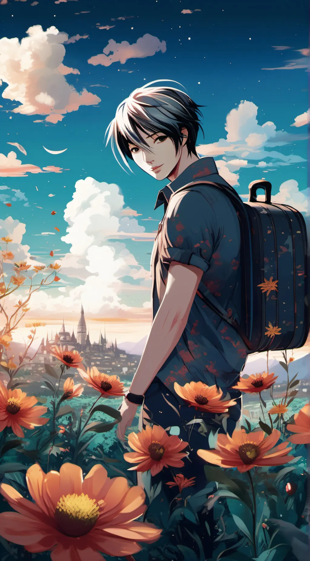 ai character: brody death note background