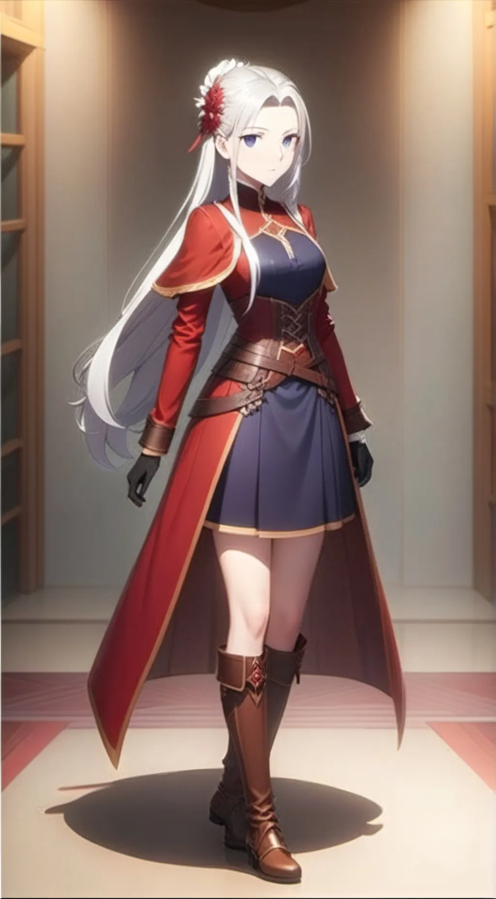 ai character: Lilly  background