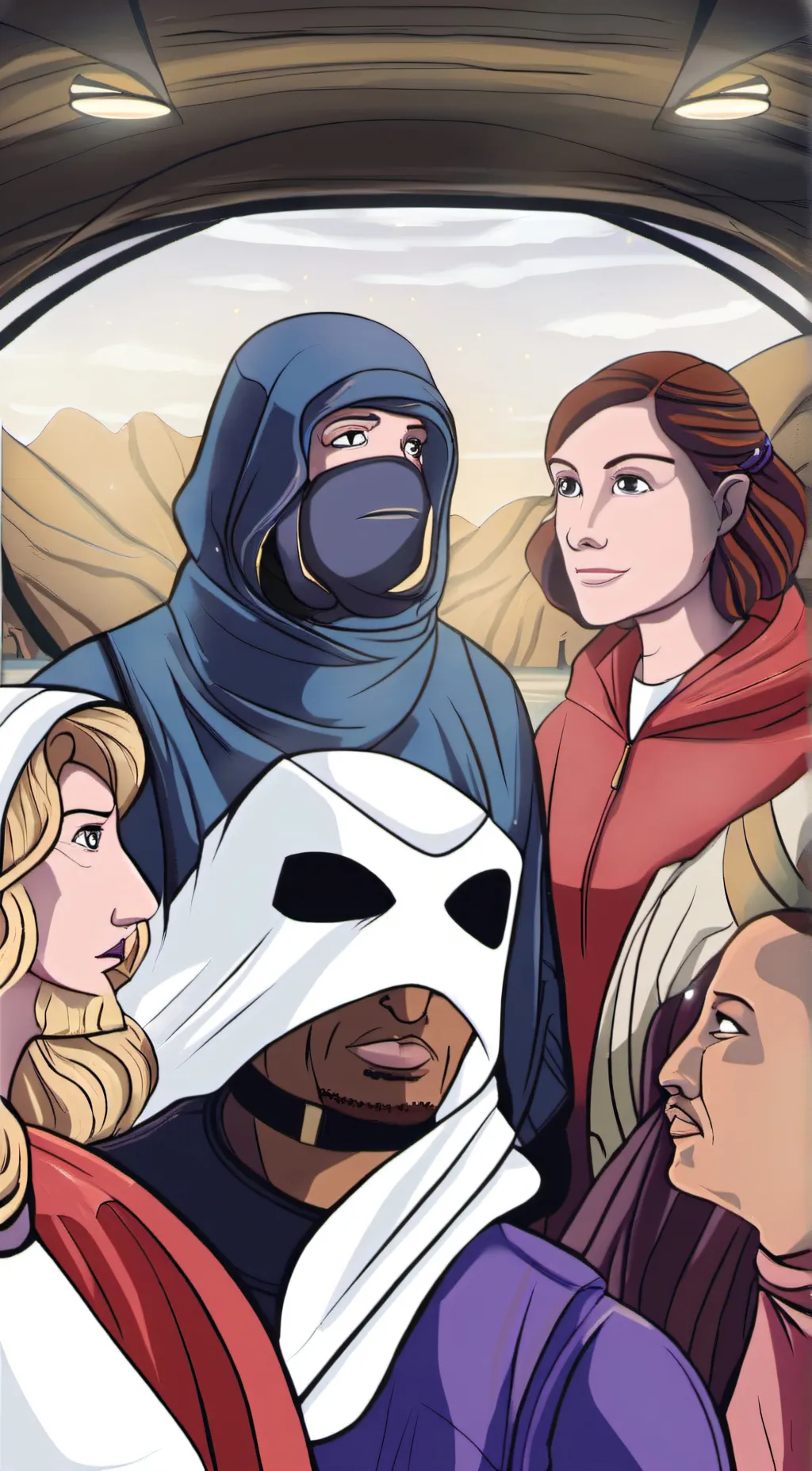 ai character: among us background