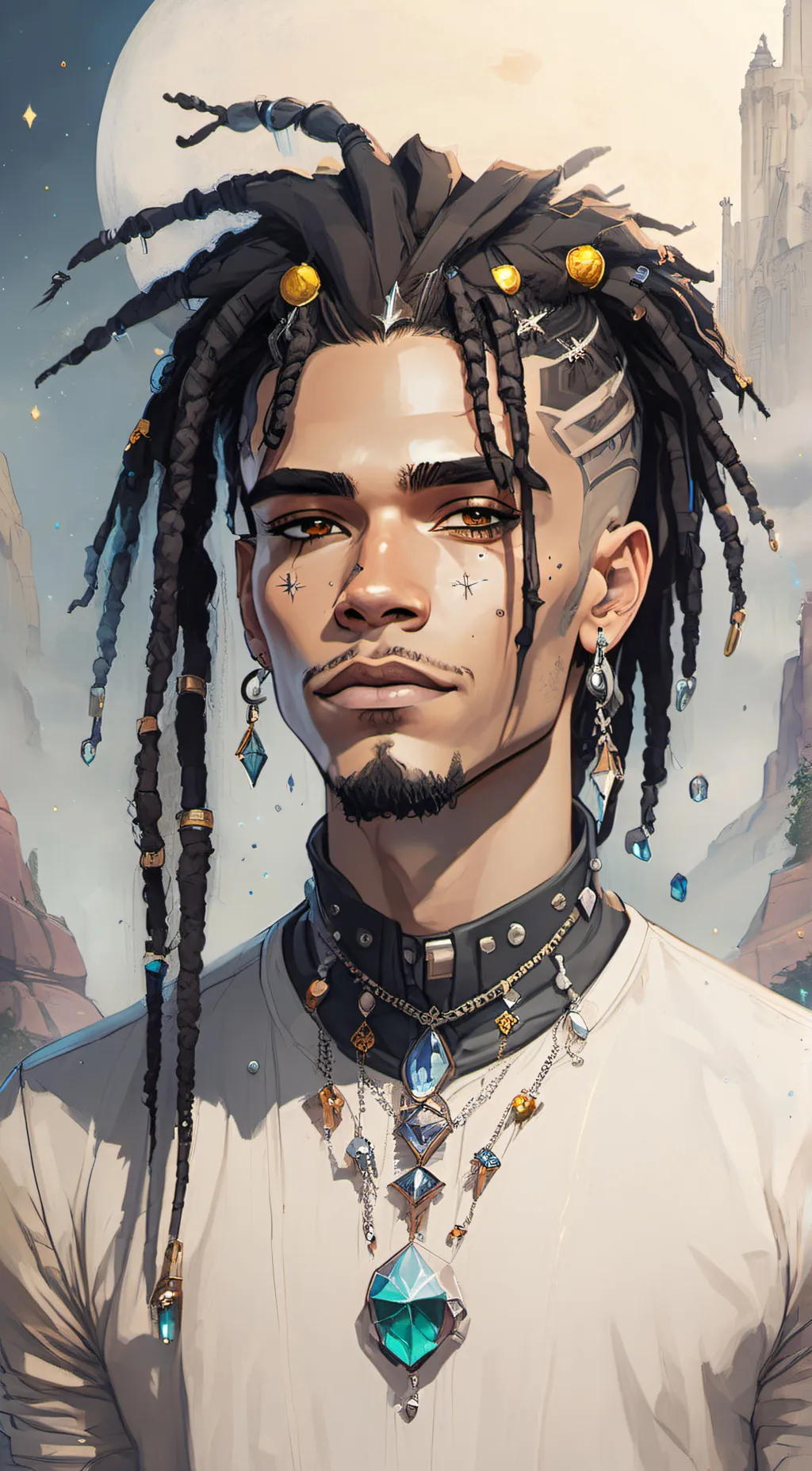 ai character: Kai background