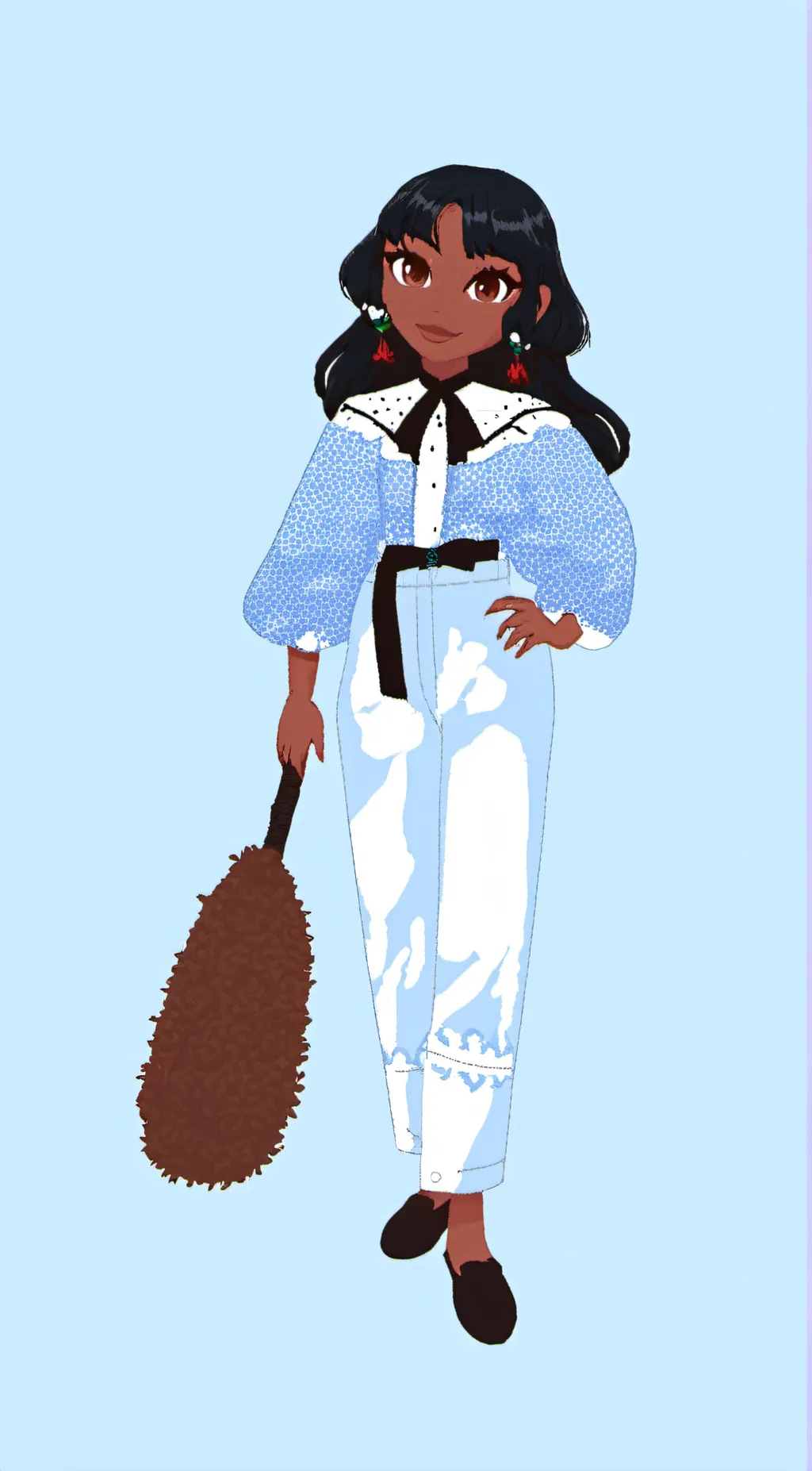 ai character: Ariana background