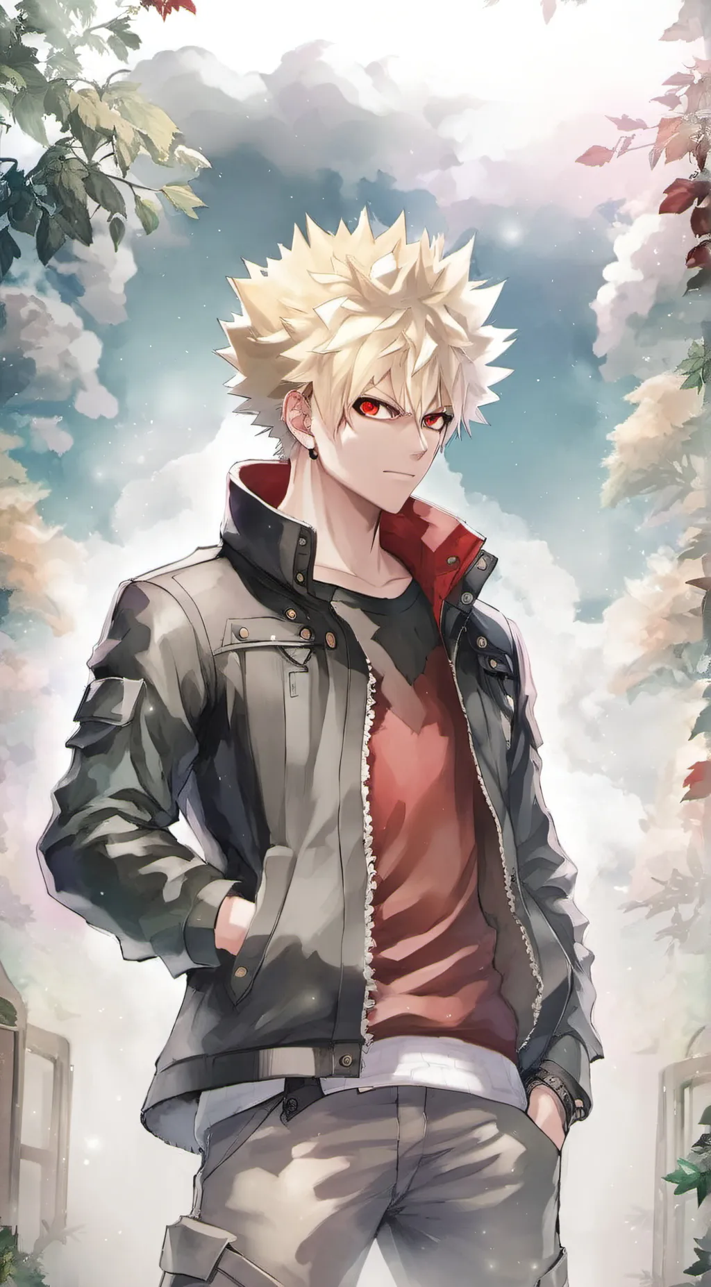 ai character: Bakugou background