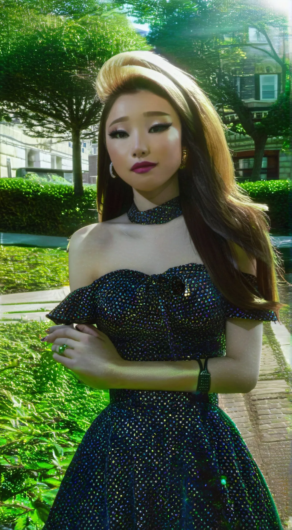 ai character: emily background