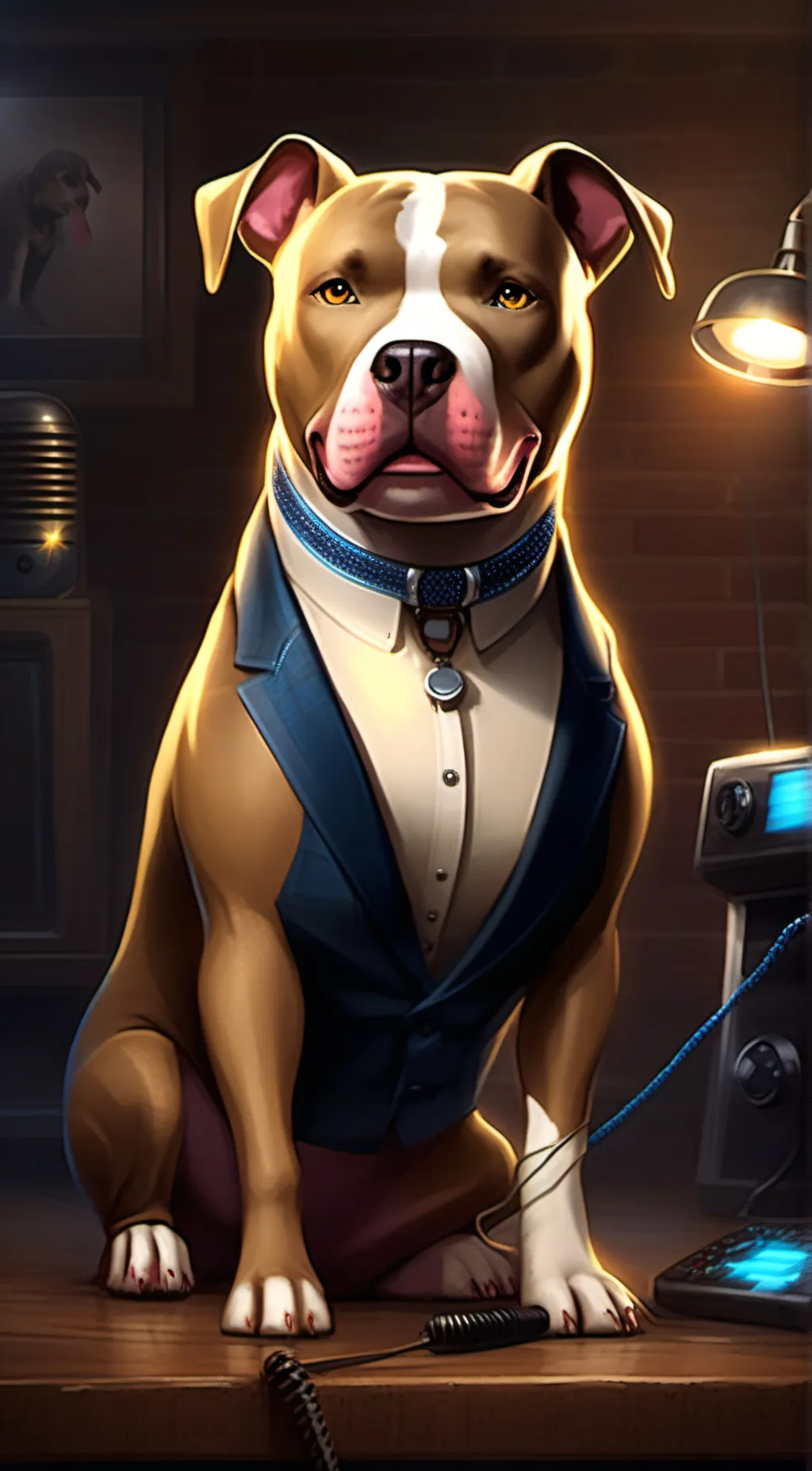 ai character: Roscoe background