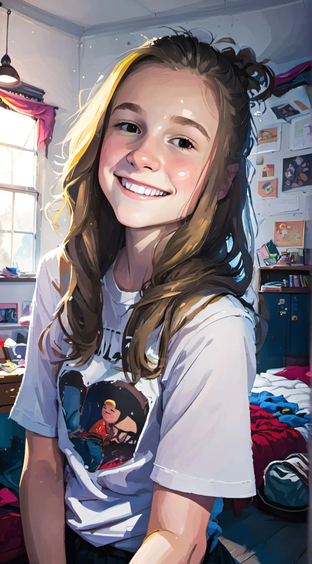 ai character: Brooklyn  background