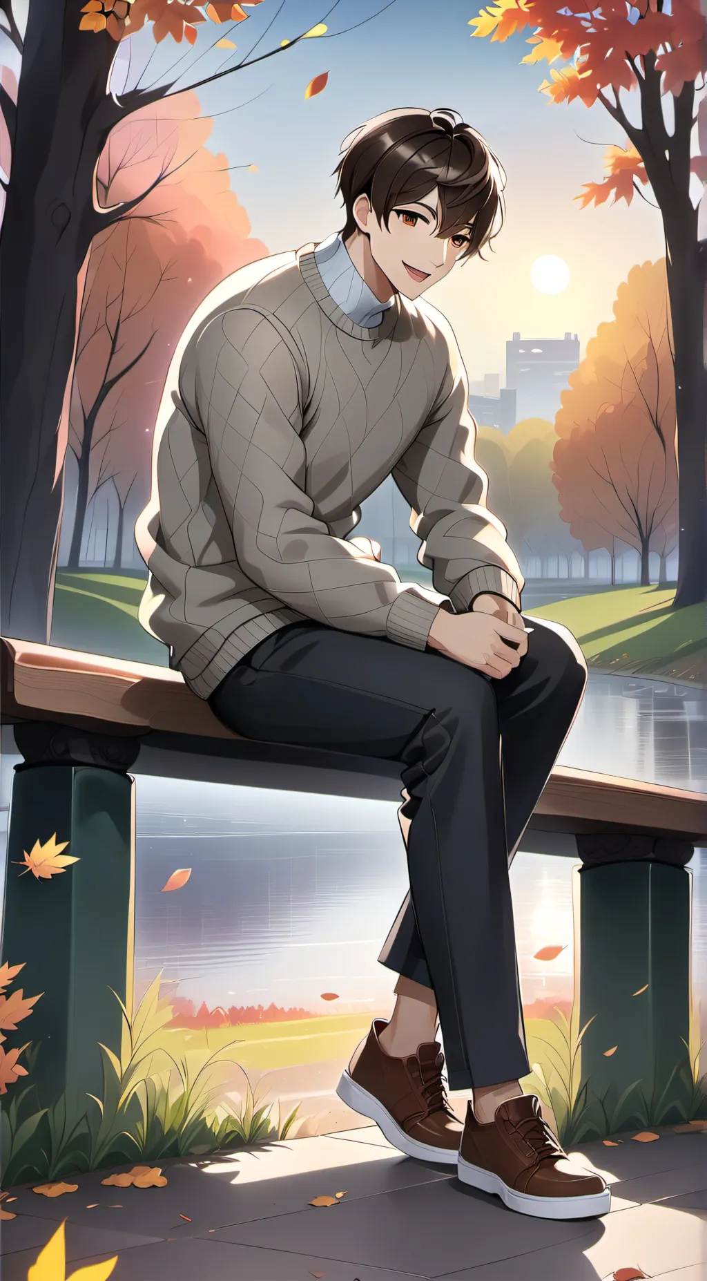 ai character: 🕸James🕸 background