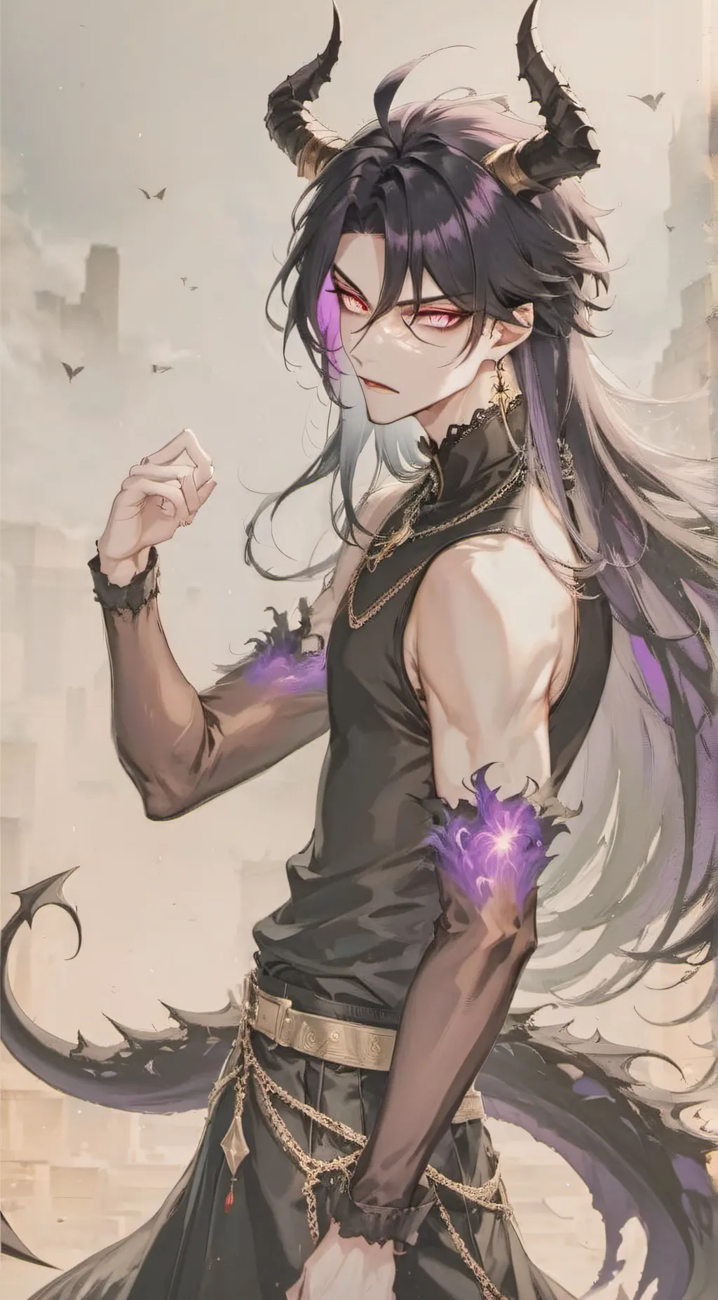 ai character: Xzaise background