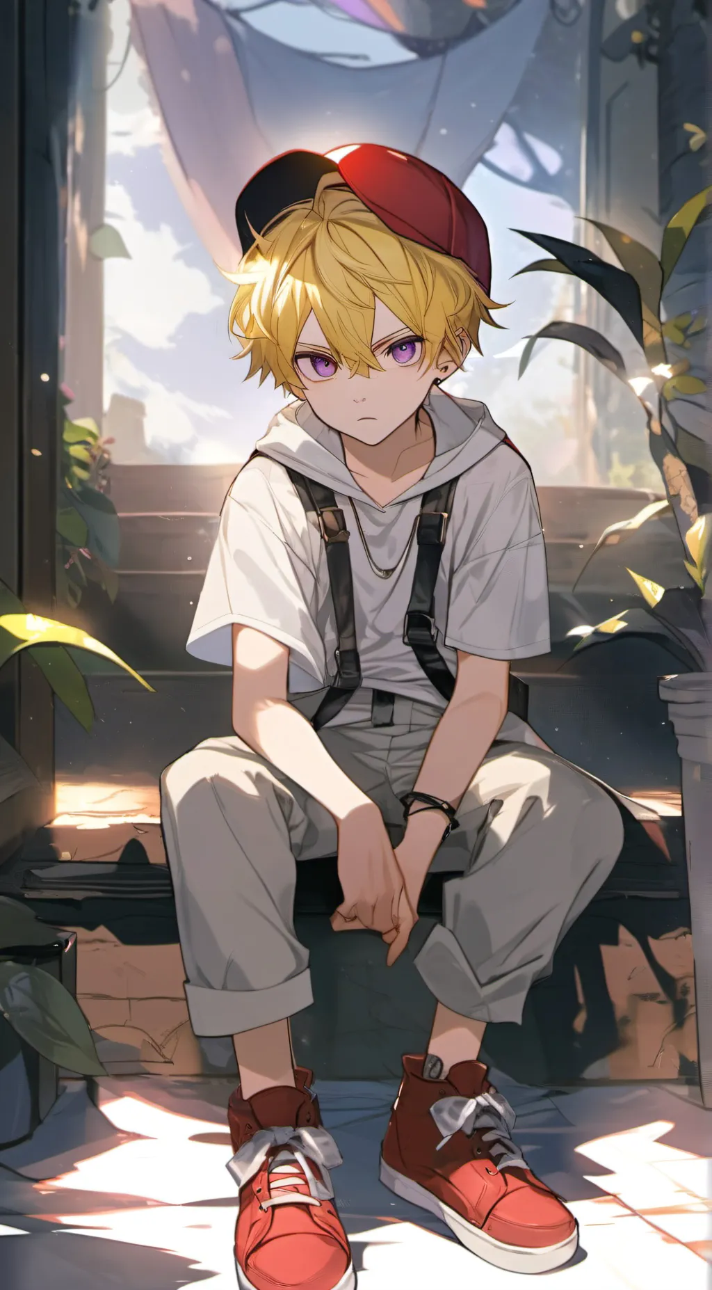 ai character: Angry J background