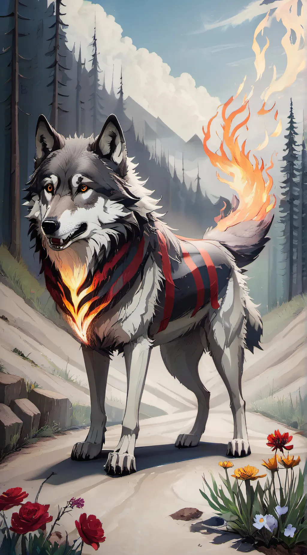 ai character: Max background