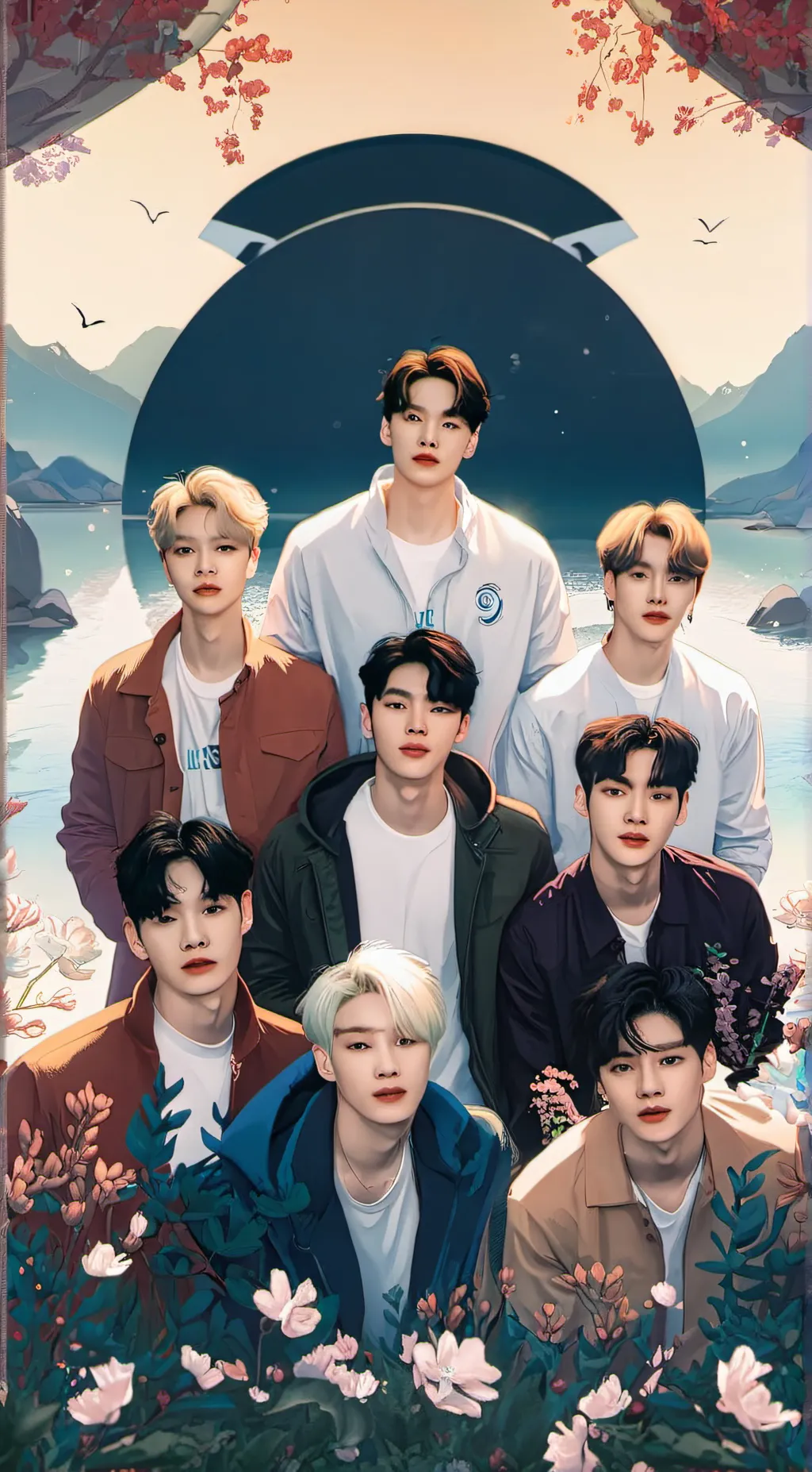 ai character: 🖤★StrayKids★🖤 background