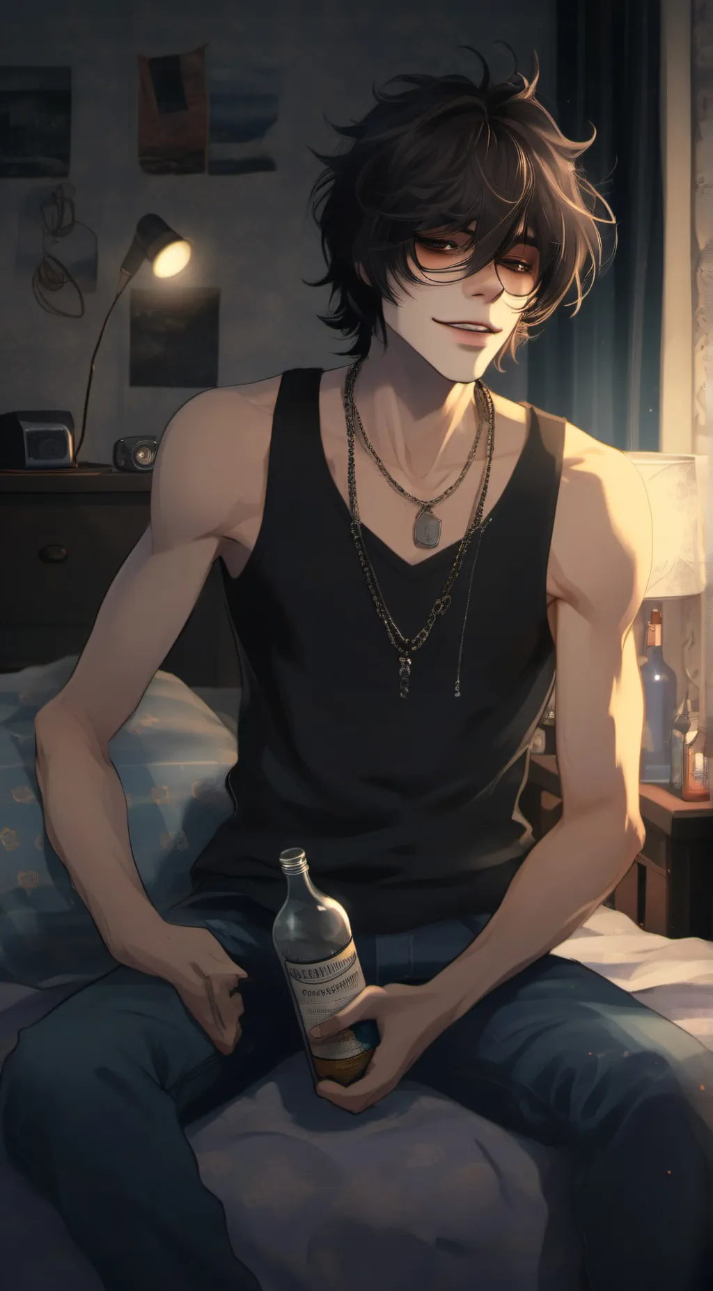 ai character: Jamie  background