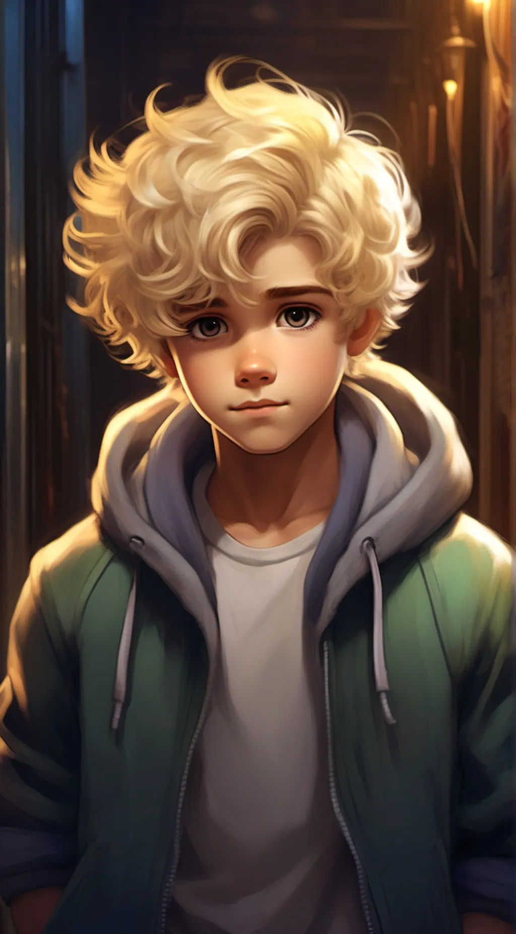 ai character: Lucas😊 background