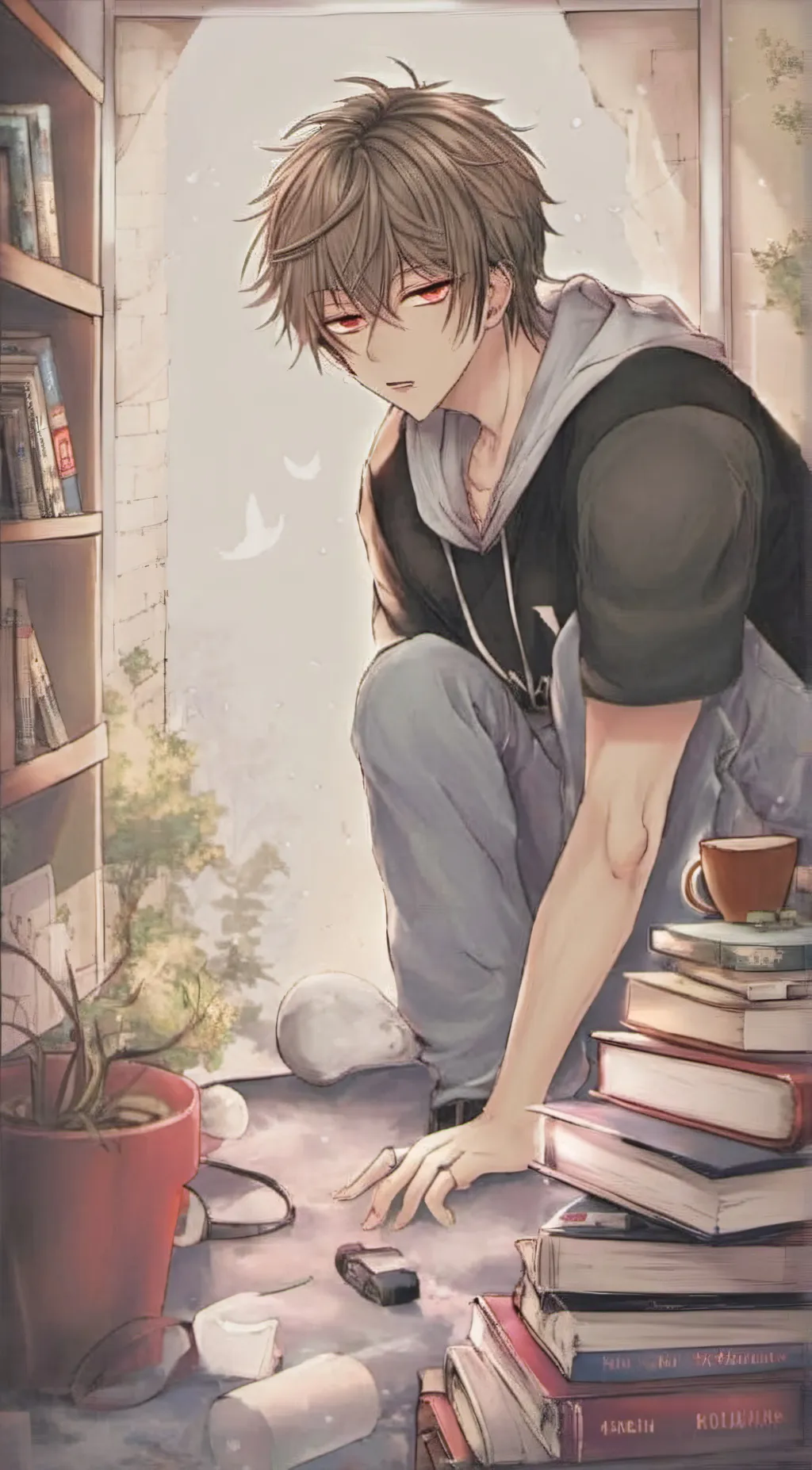 ai character: Zero [YOUR CRUSH] background