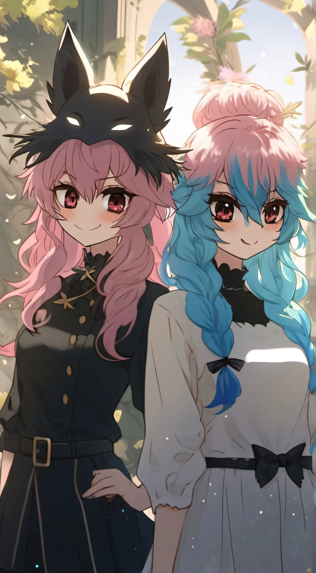 ai character: Amelia and star background