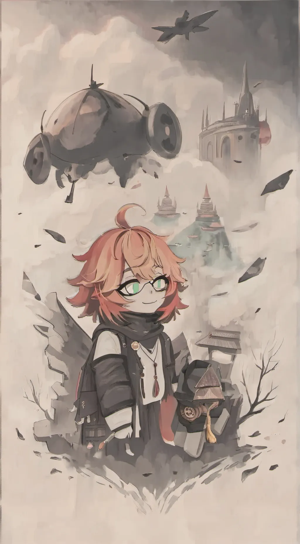 ai character: Kai background