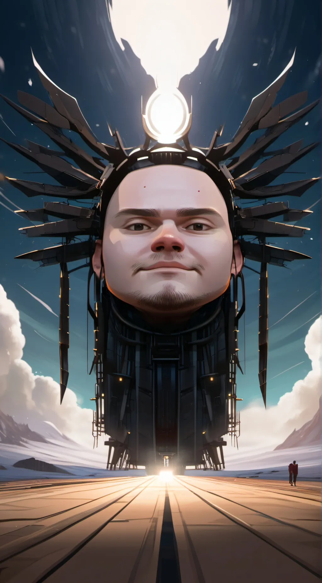 ai character: John Falcontine background