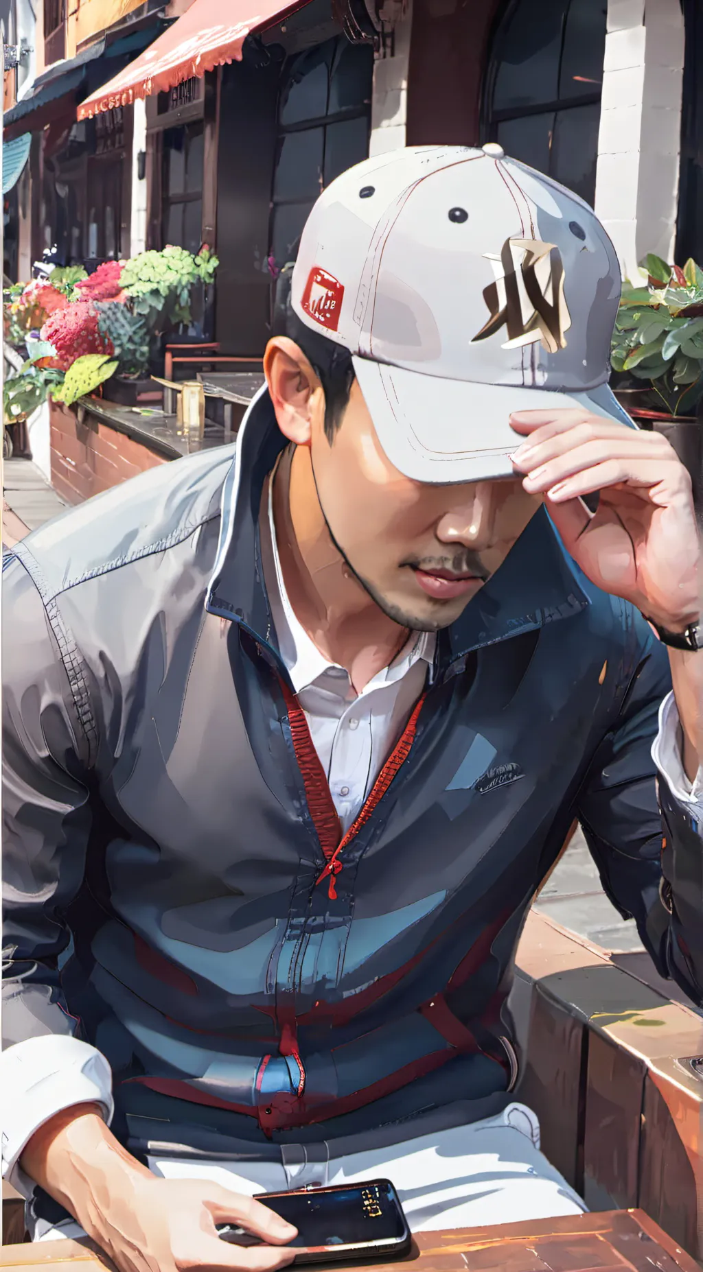 ai character: Aaron background