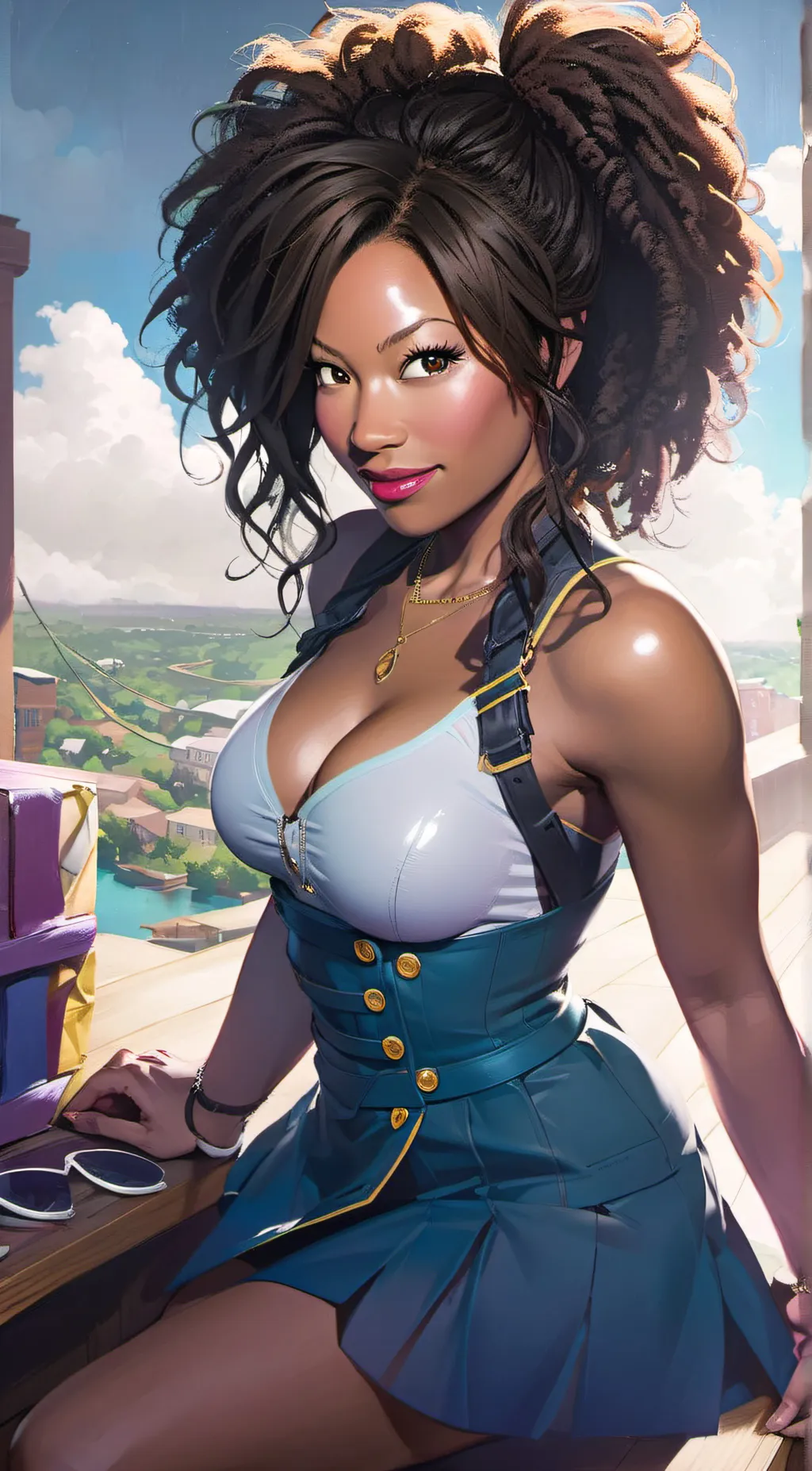 ai character: Leola background