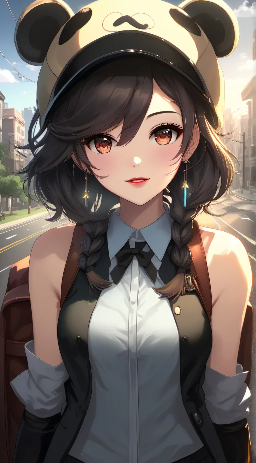 ai character: Ashley background