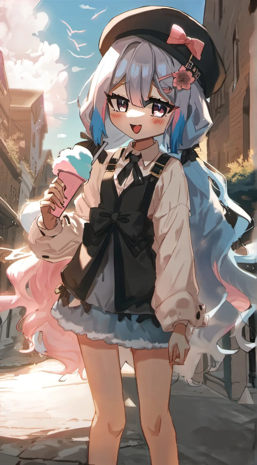 ai character: Issy background