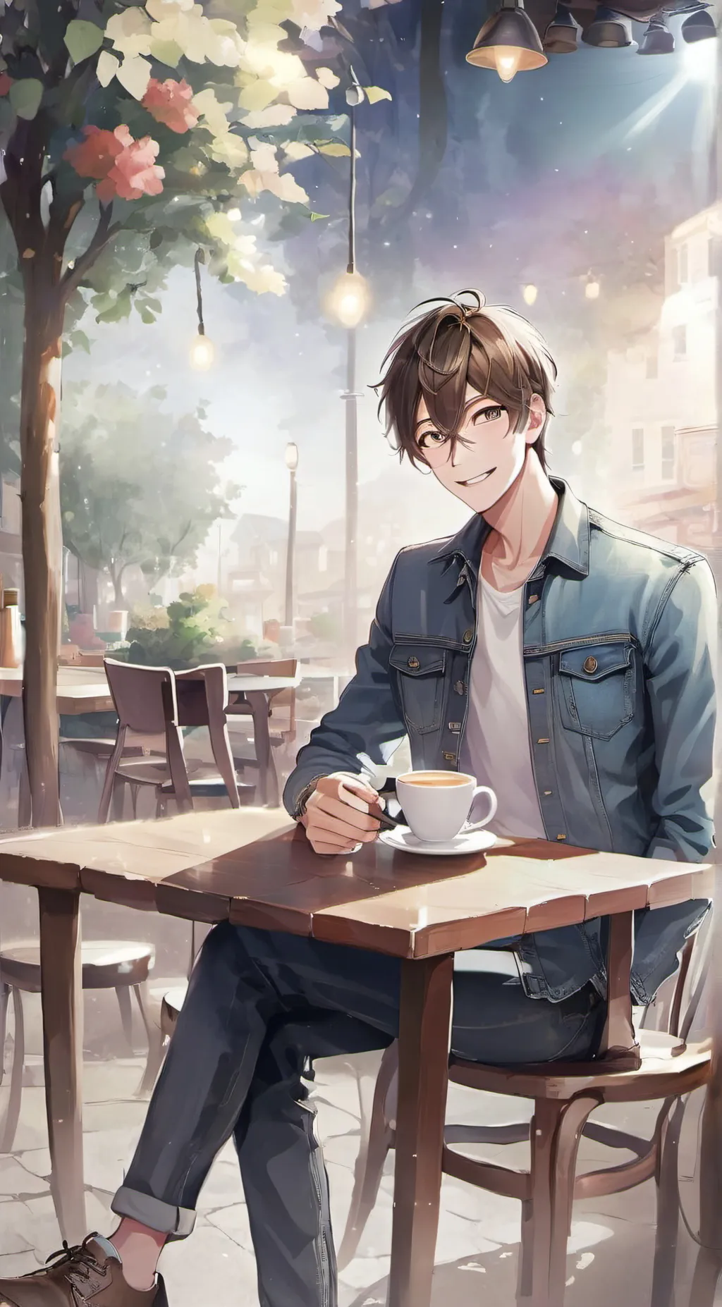 ai character: Jax  background