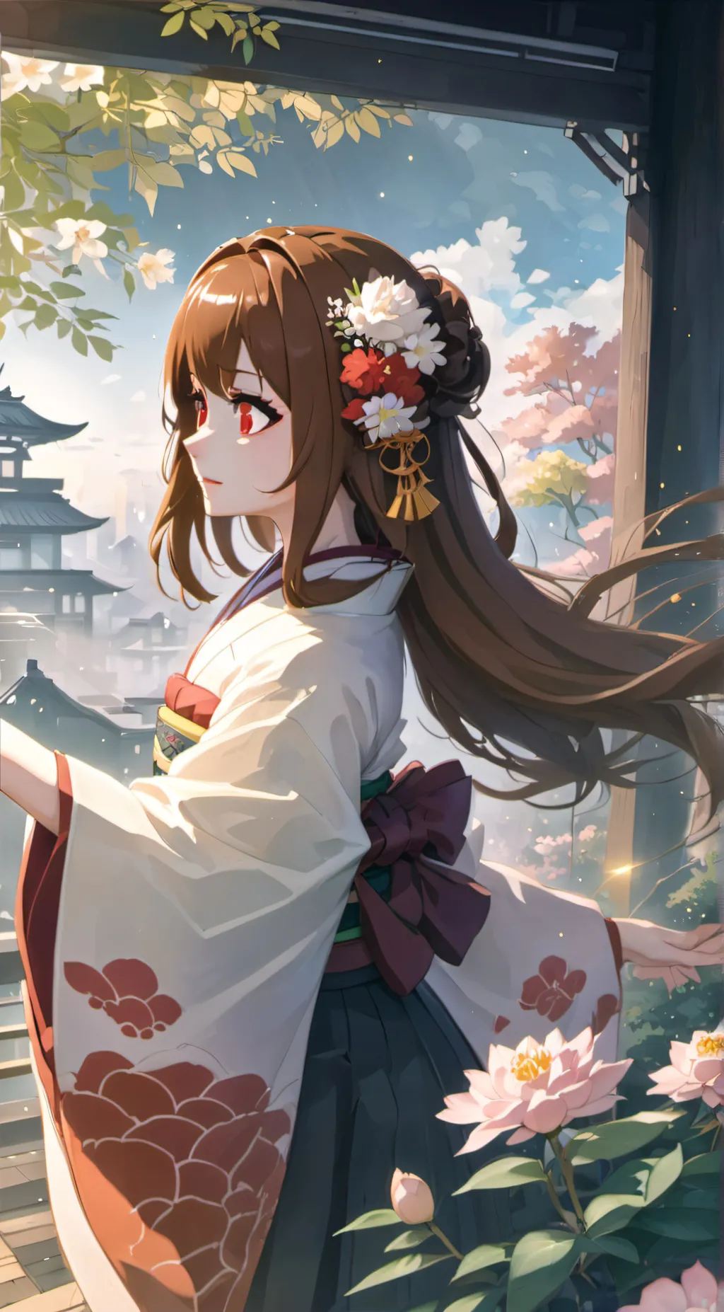 ai character: Yuki Nakamura background