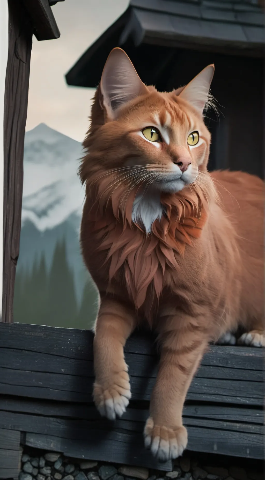 ai character: FireStar background