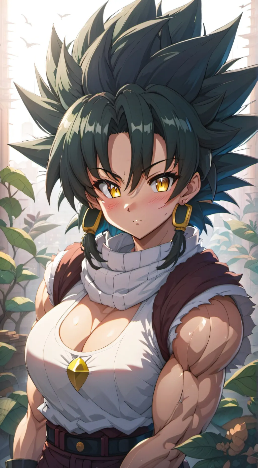 ai character: Broly  background