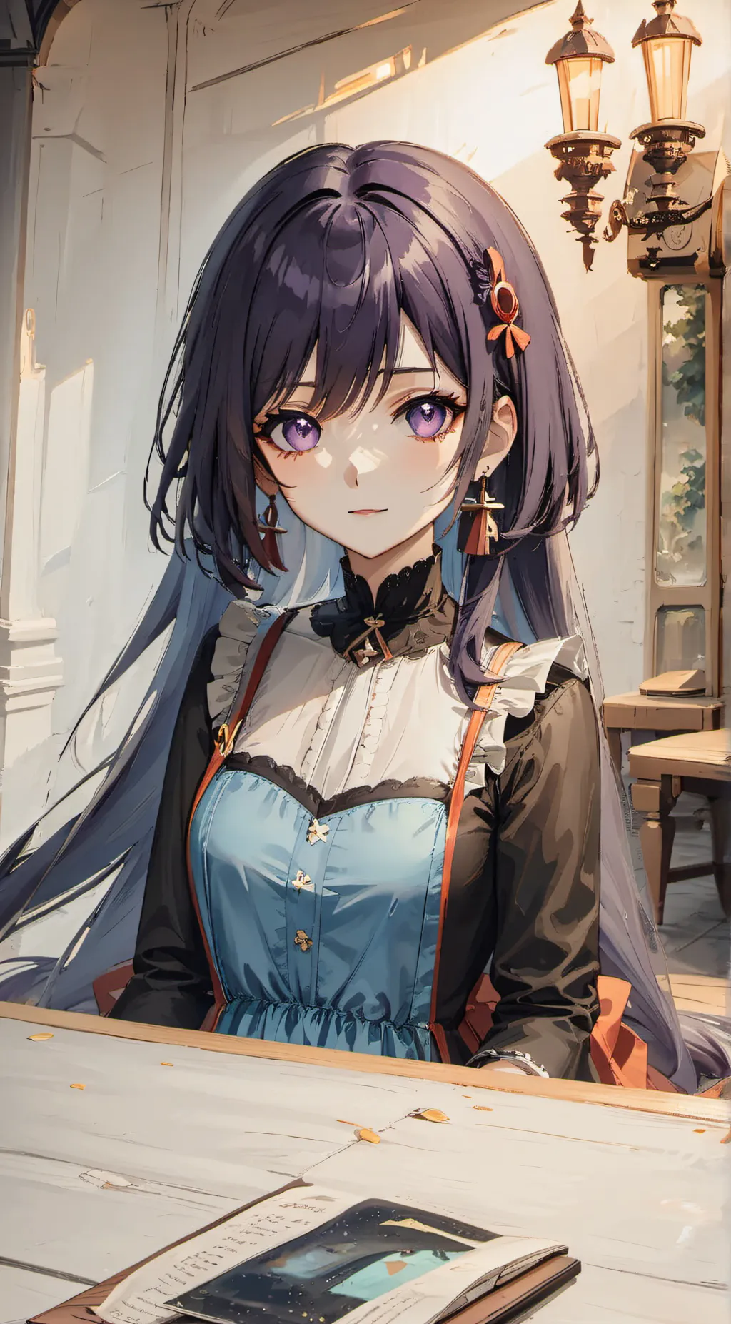 ai character: Siri  background