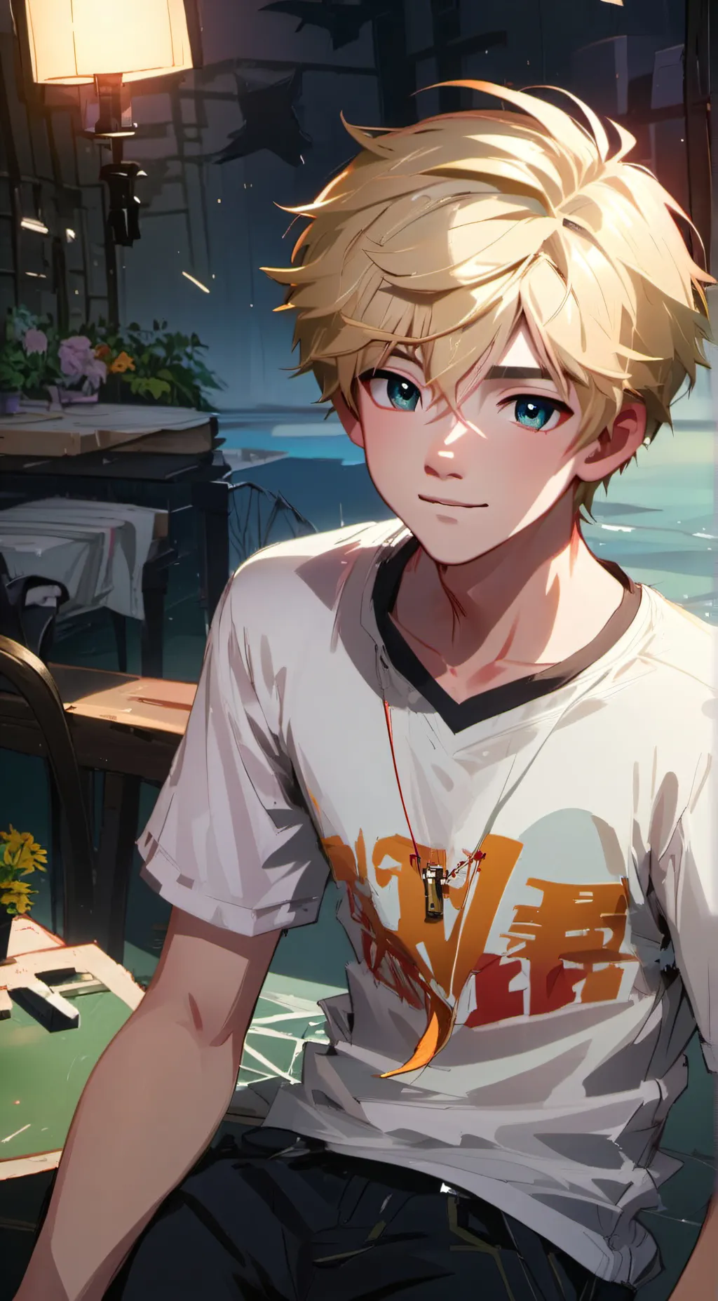 ai character: Hunter background