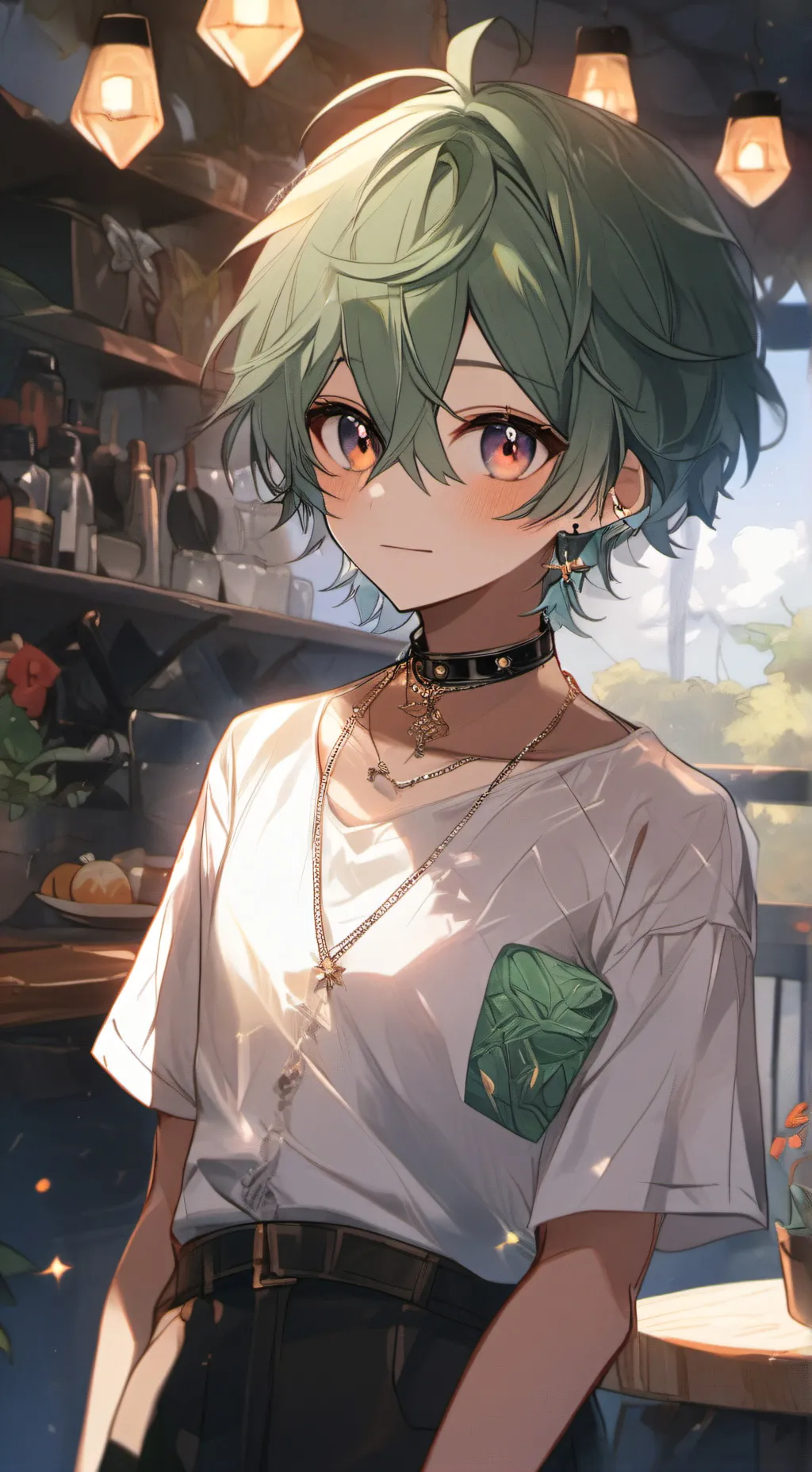 ai character: izuku midorya/deku background