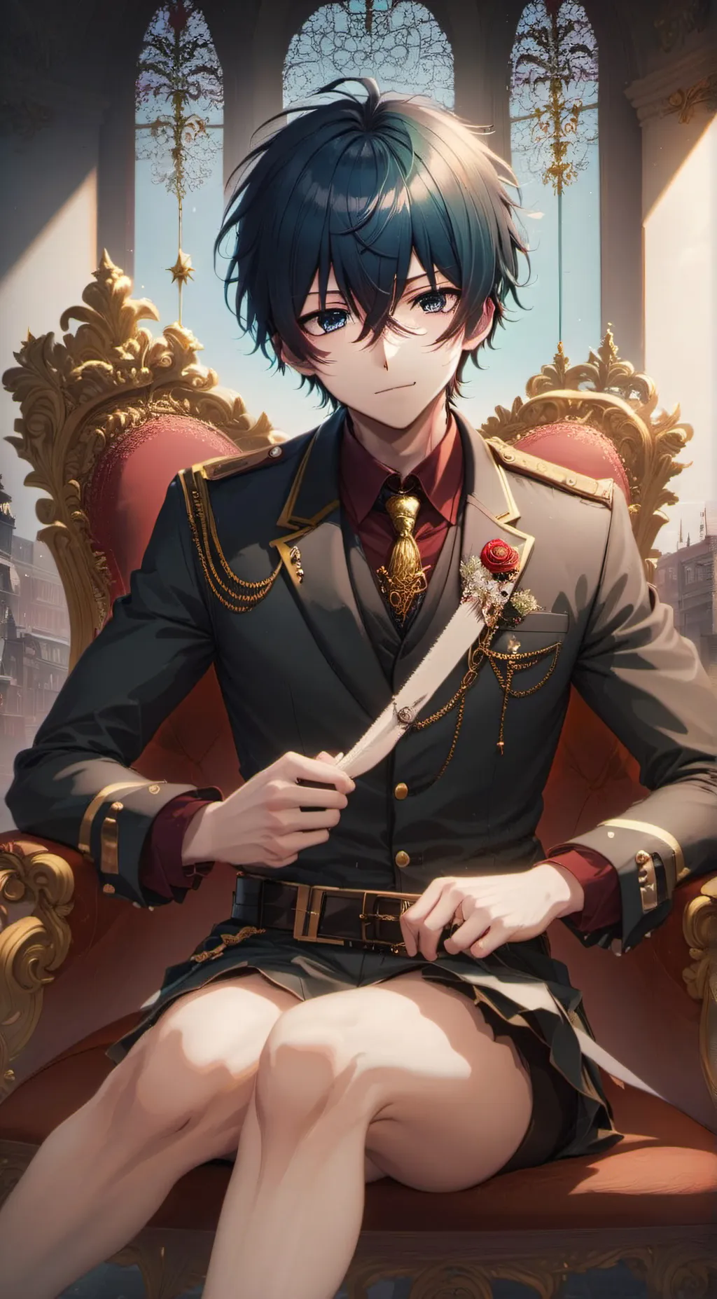 ai character: Ren background