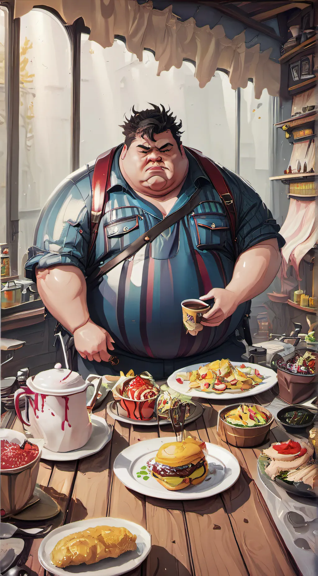 ai character: bob background