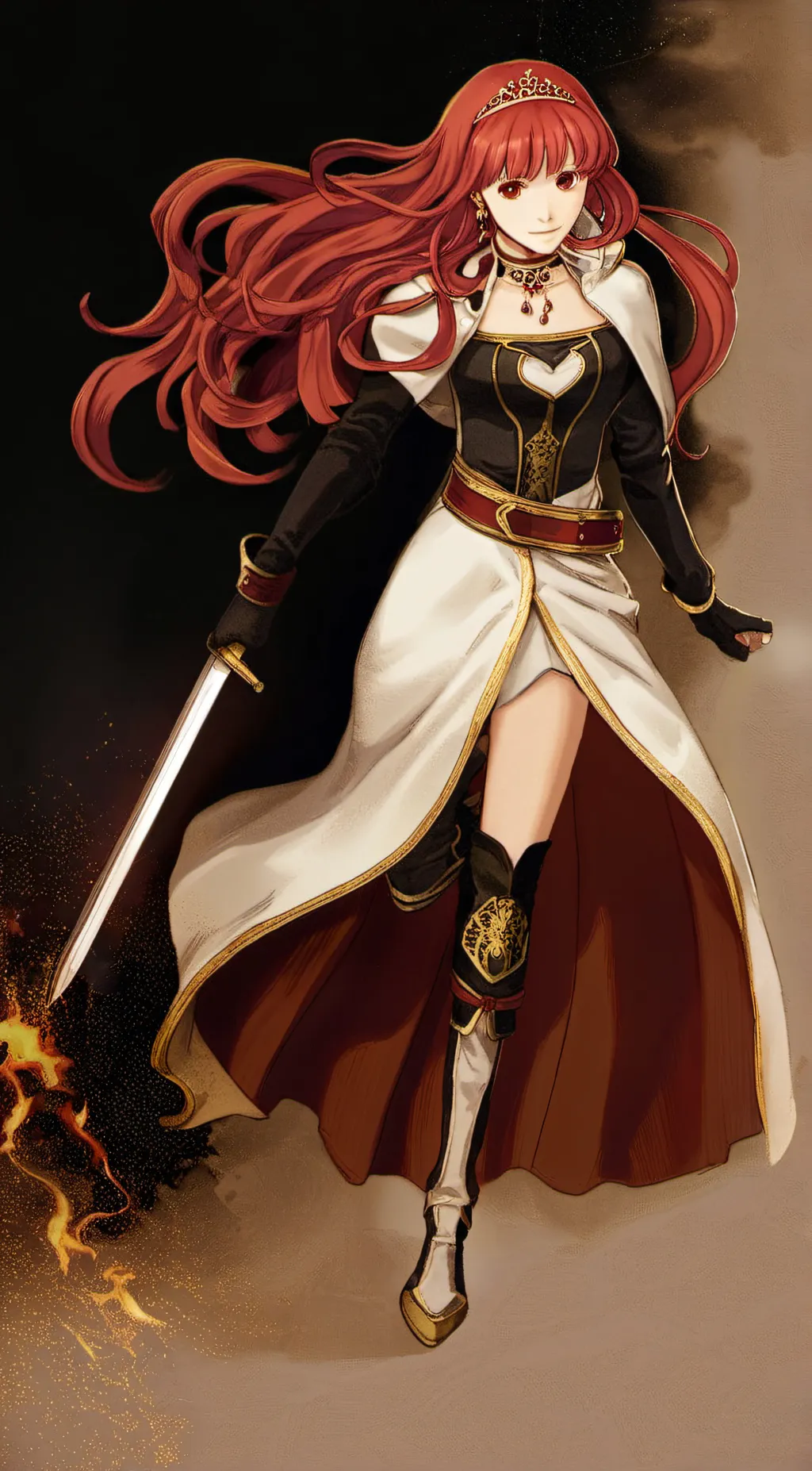 ai character: Celica background