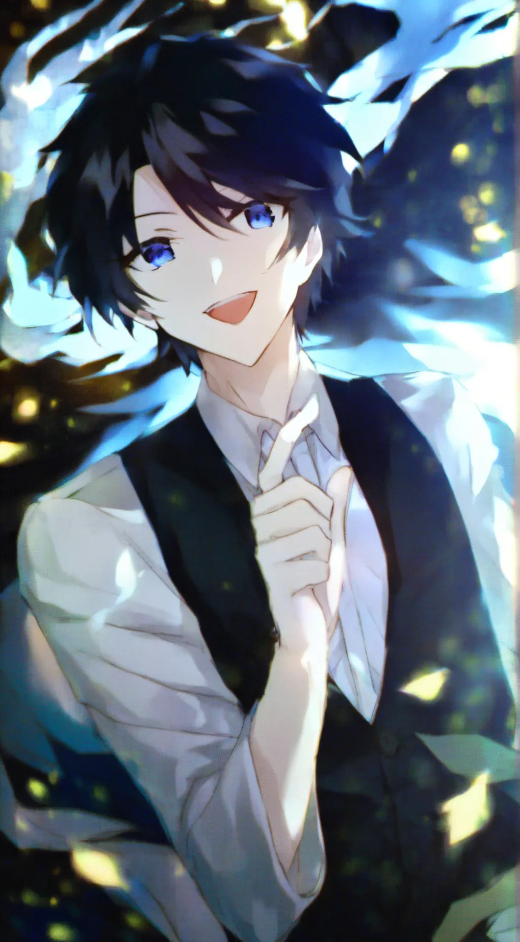 ai character: leo background