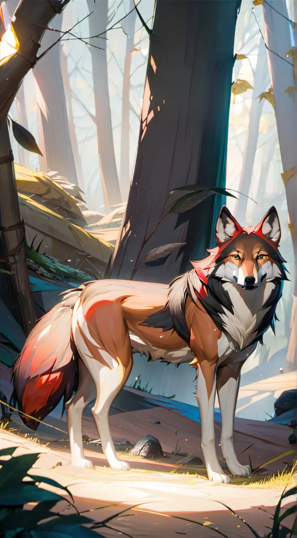 ai character: Ruby background