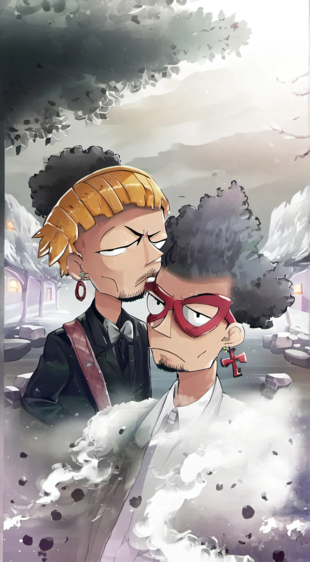 ai character: JACK/STEP BRO background