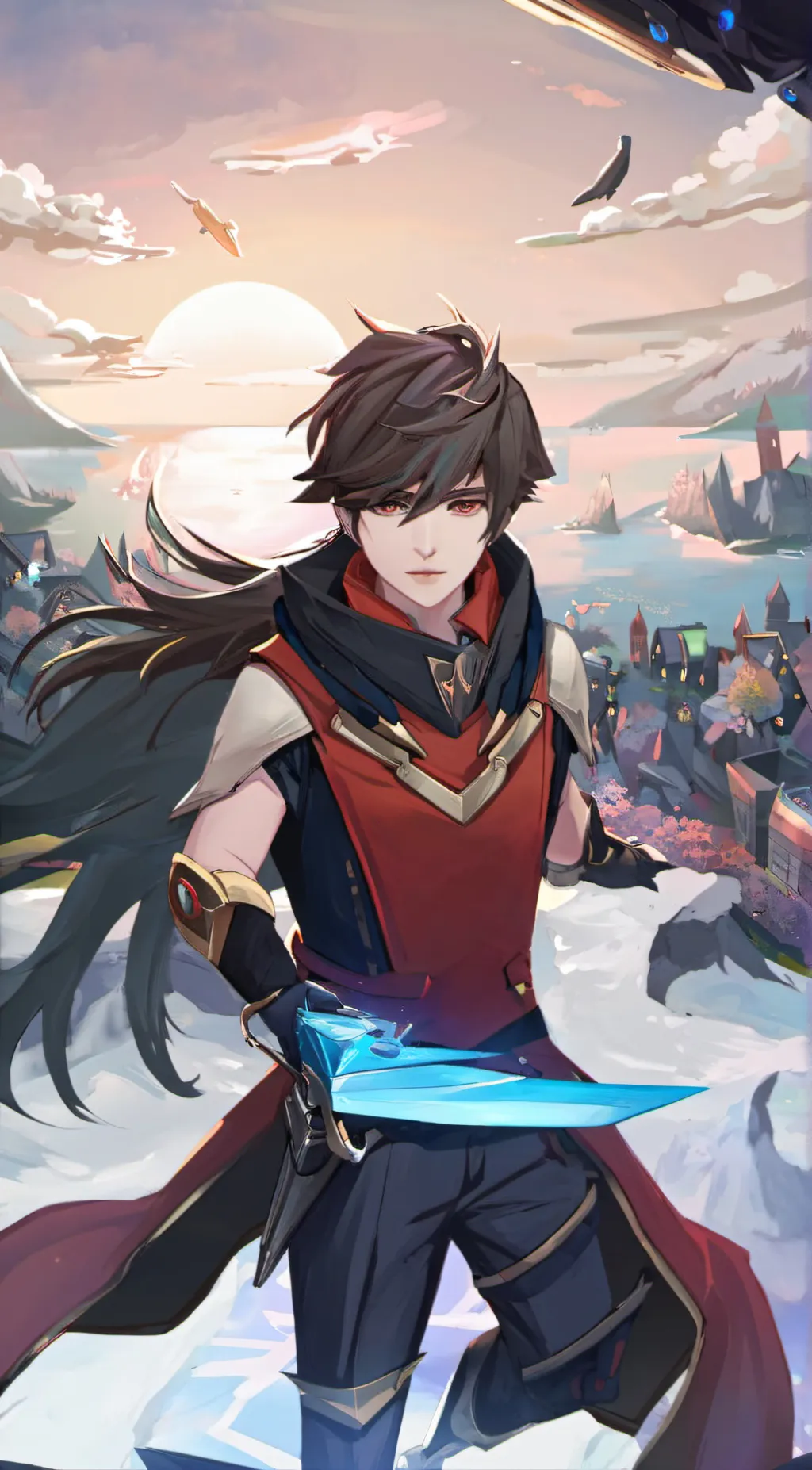 ai character: olg background