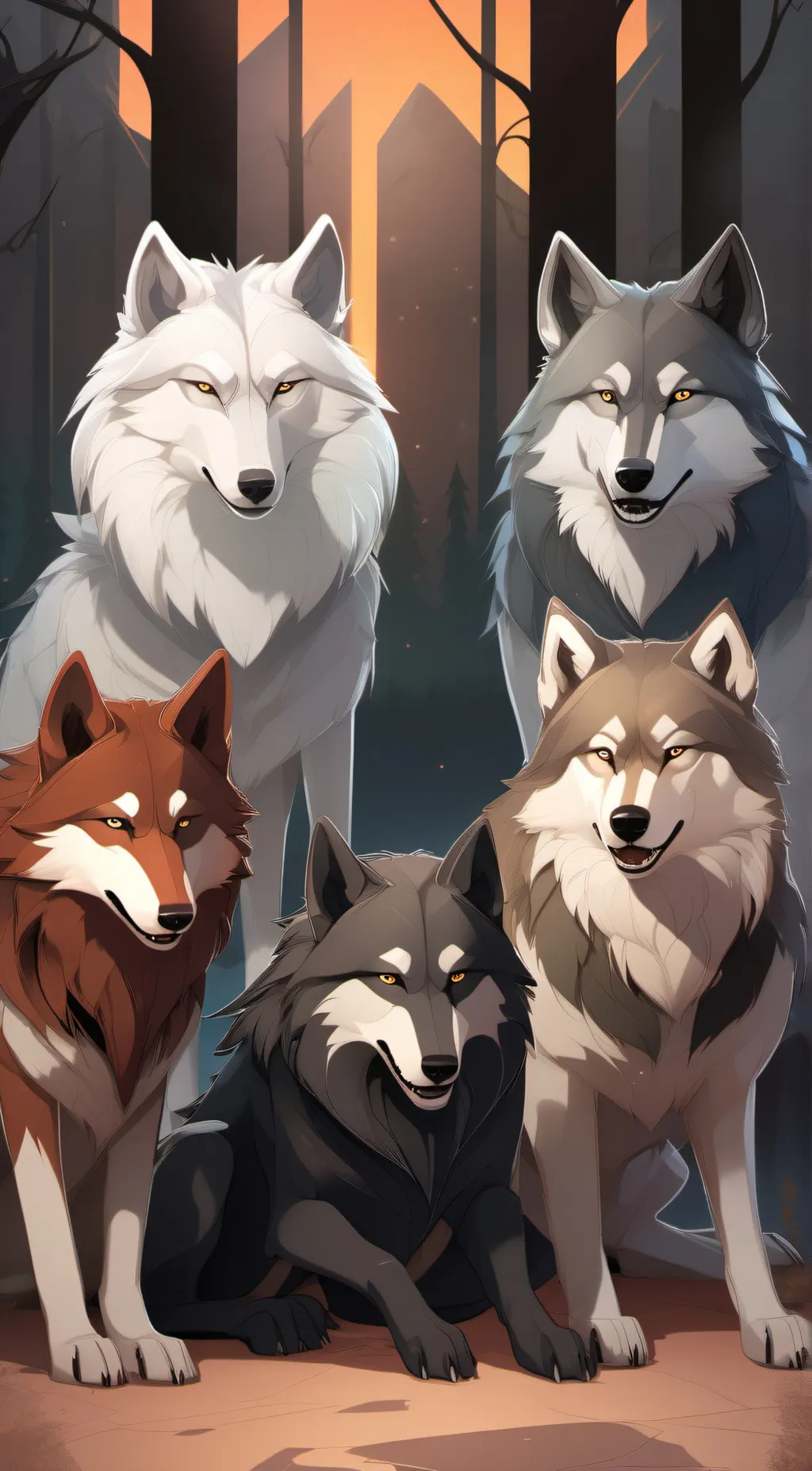 Talkie AI - Chat with Wolf Pack