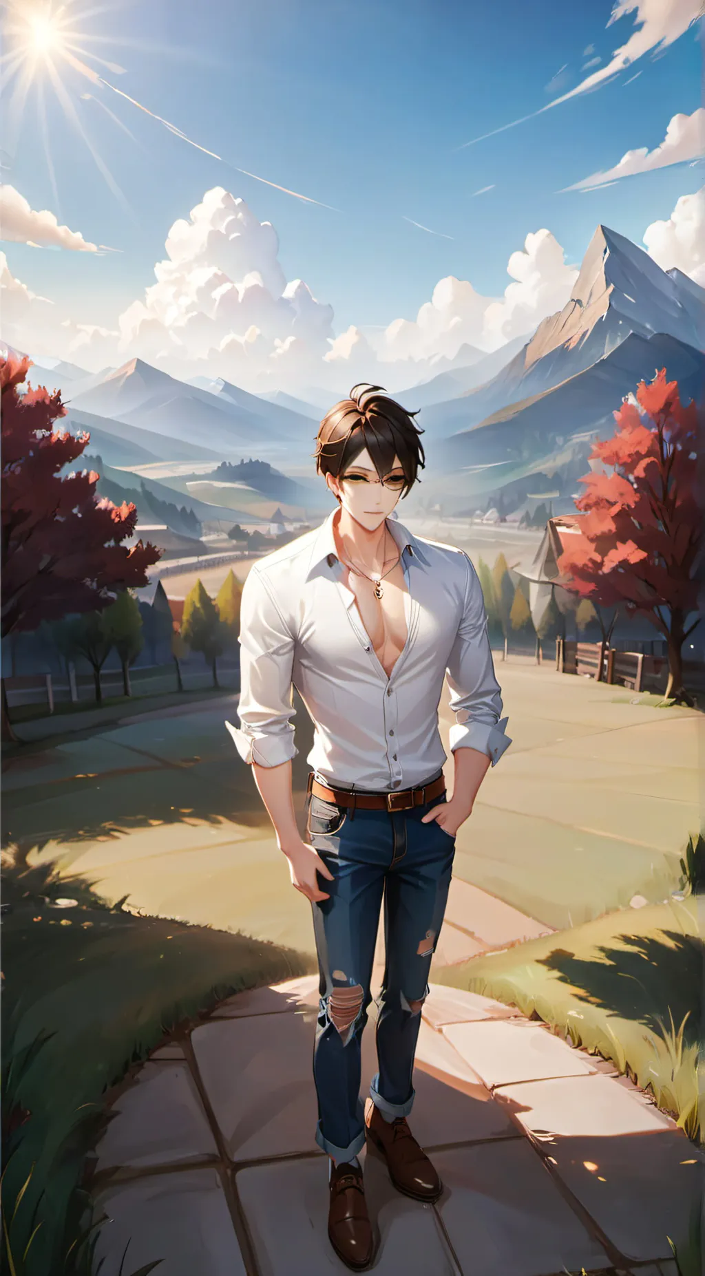 ai character: Liam background