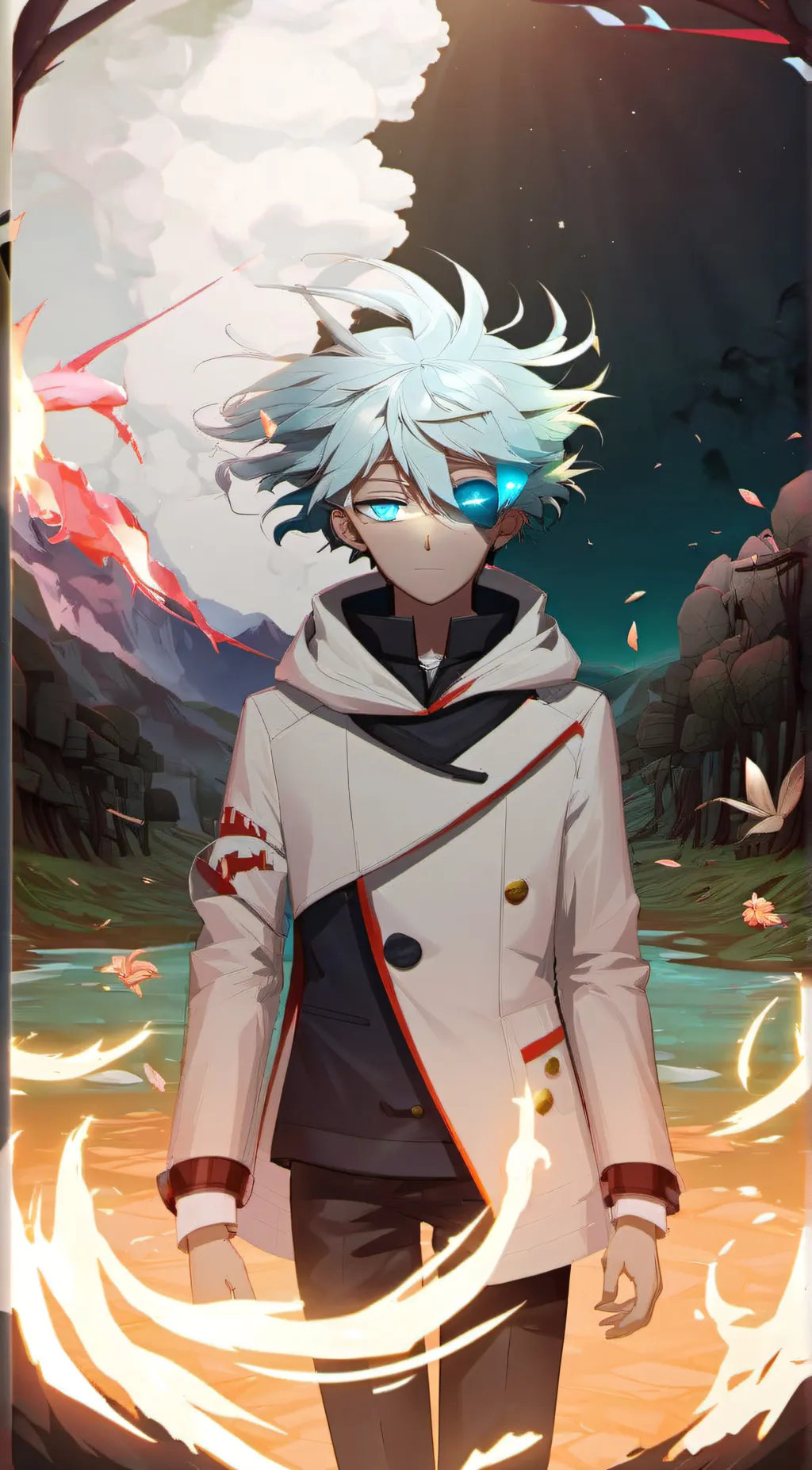 ai character: David  background