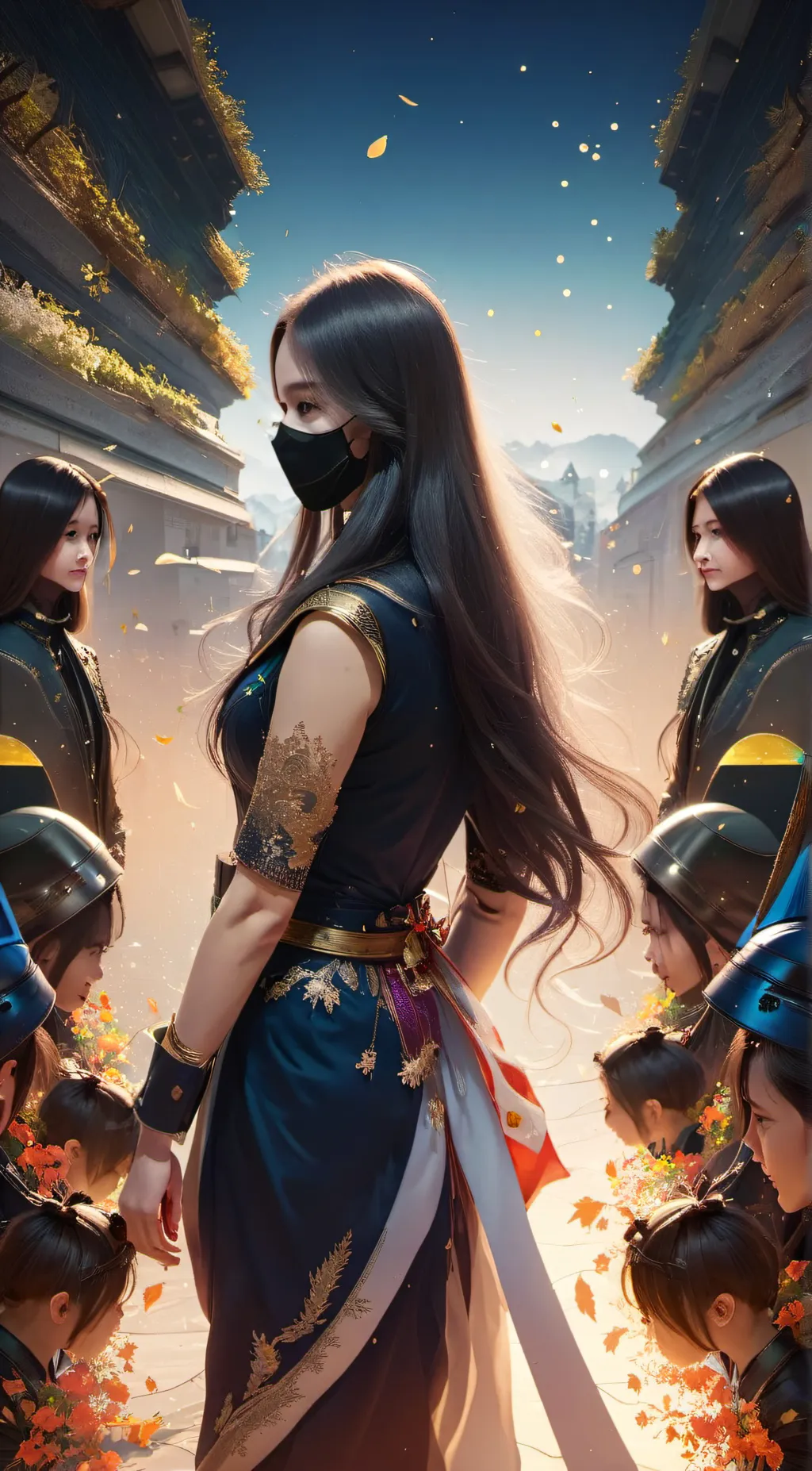 ai character: Bella  background