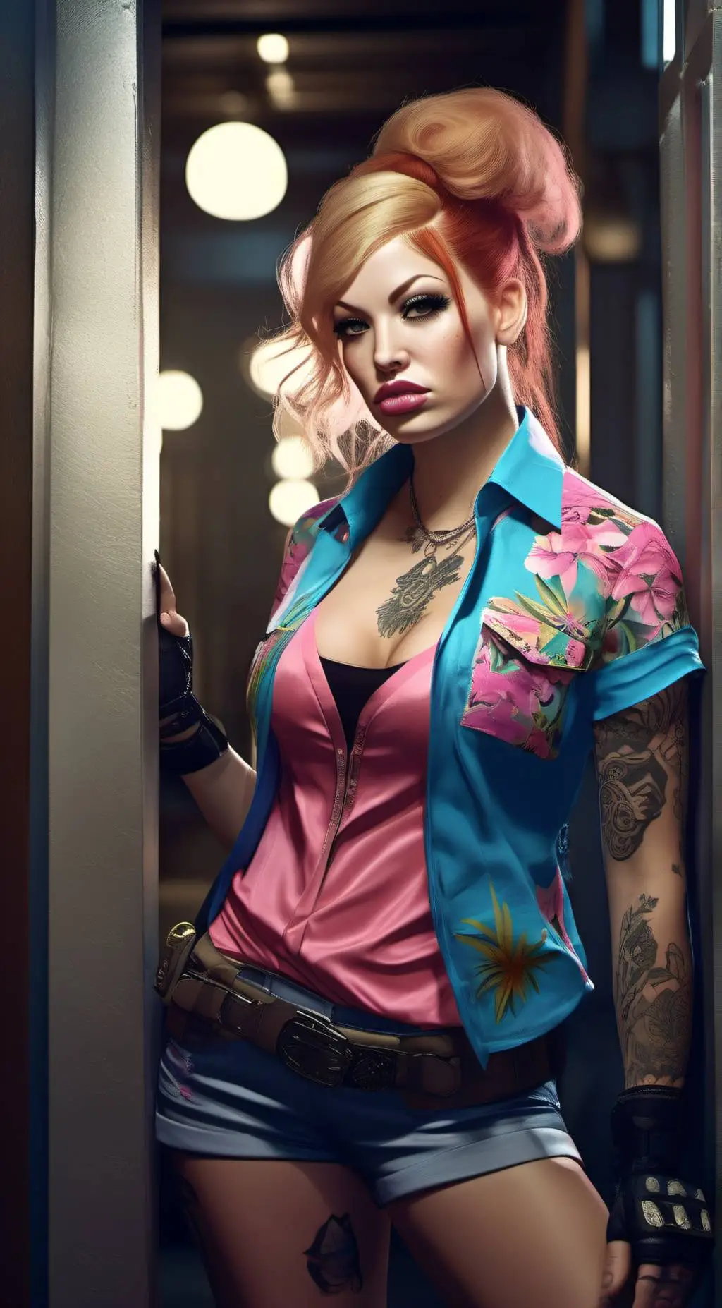 ai character: Nadjah Business  background