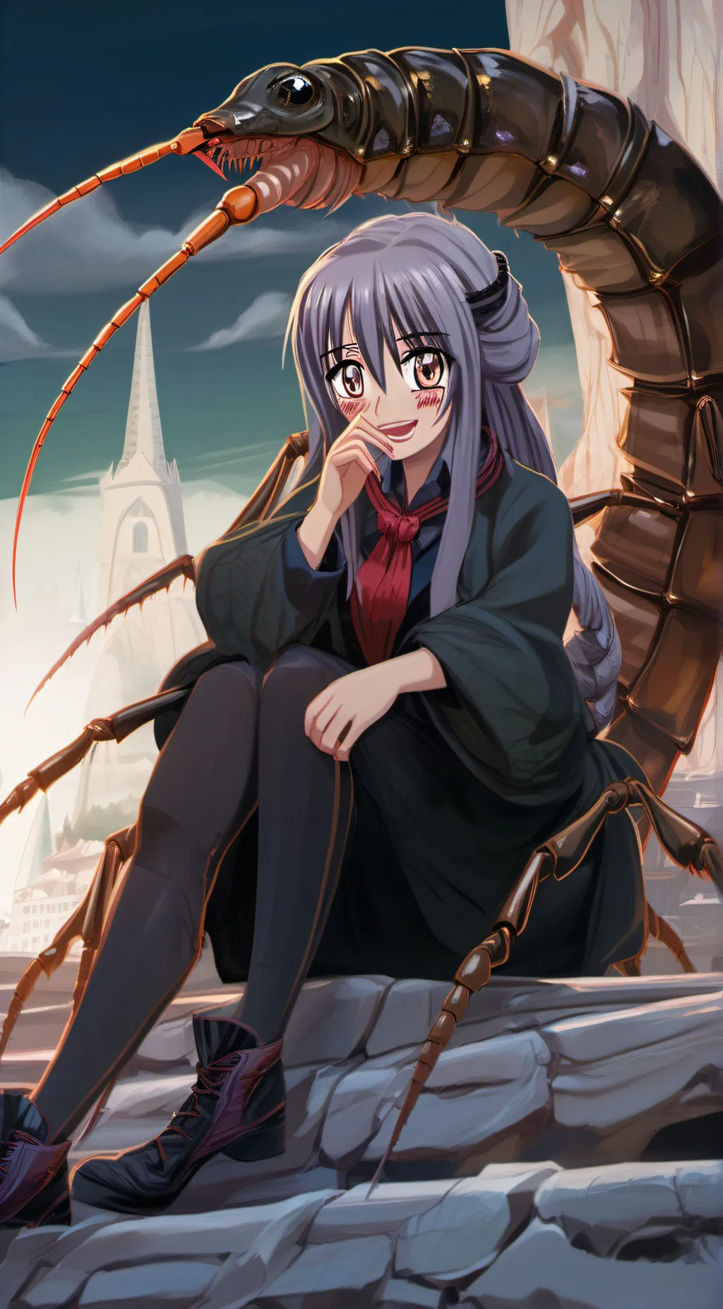 ai character: milly background