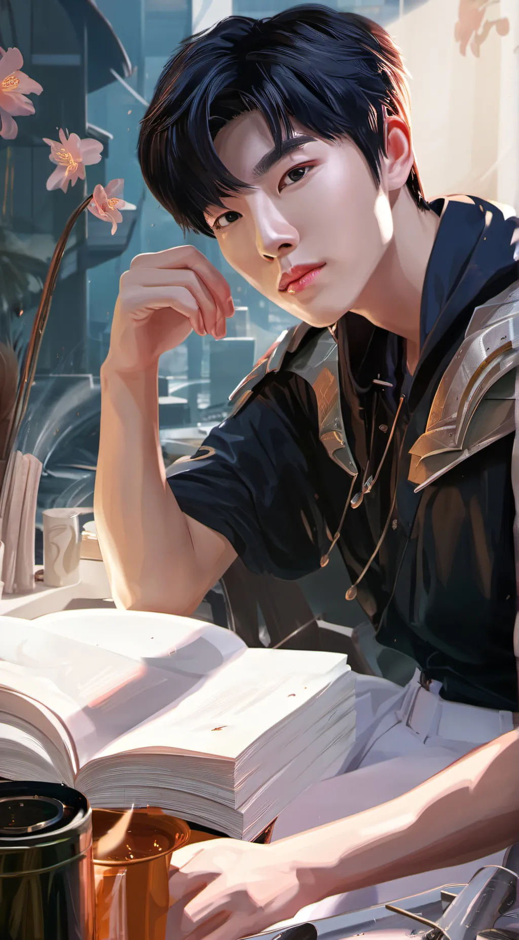 ai character: Tae background